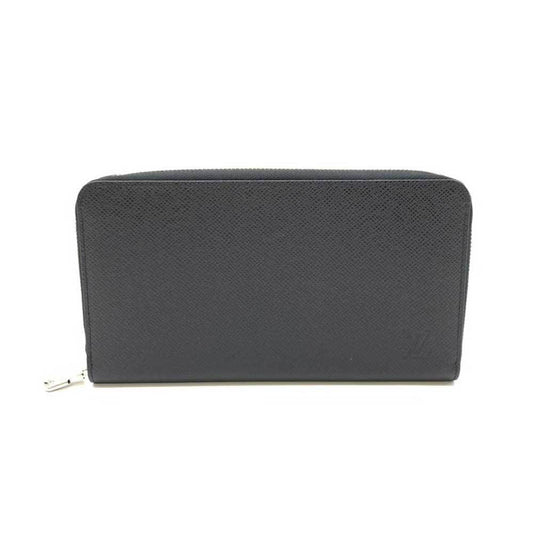 Louis Vuitton Zippy organizer Black Leather Wallet Accessories