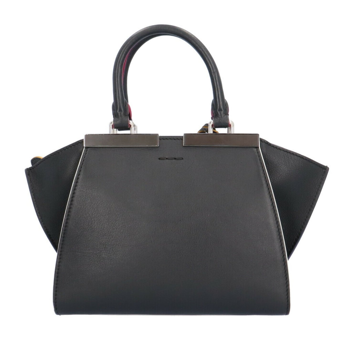 Fendi 3Jours Black Leather Shoulder Bag