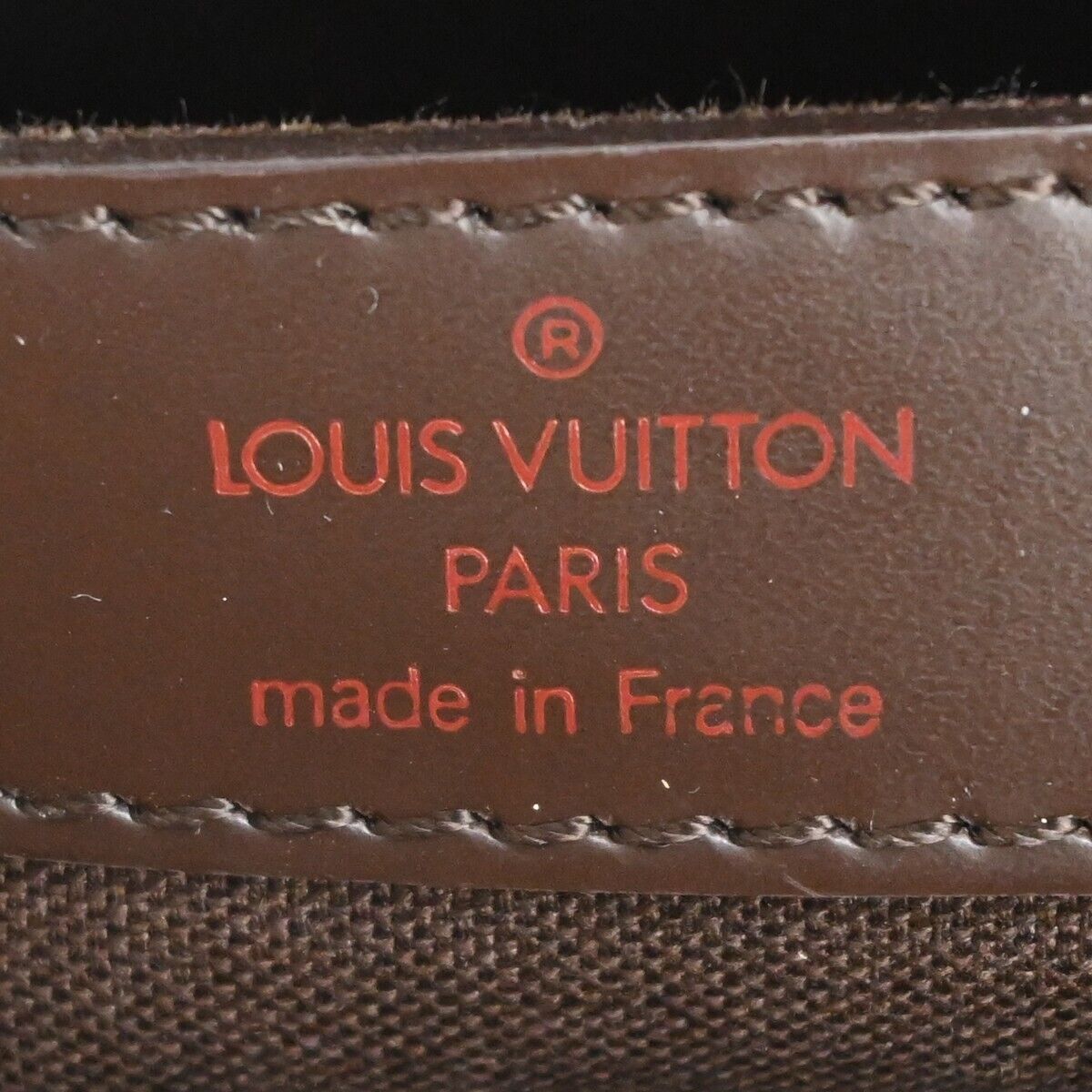 Louis Vuitton Naviglio Brown Canvas Shoulder Bag