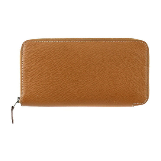 Hermès Silk'In Brown Leather Wallet Accessories