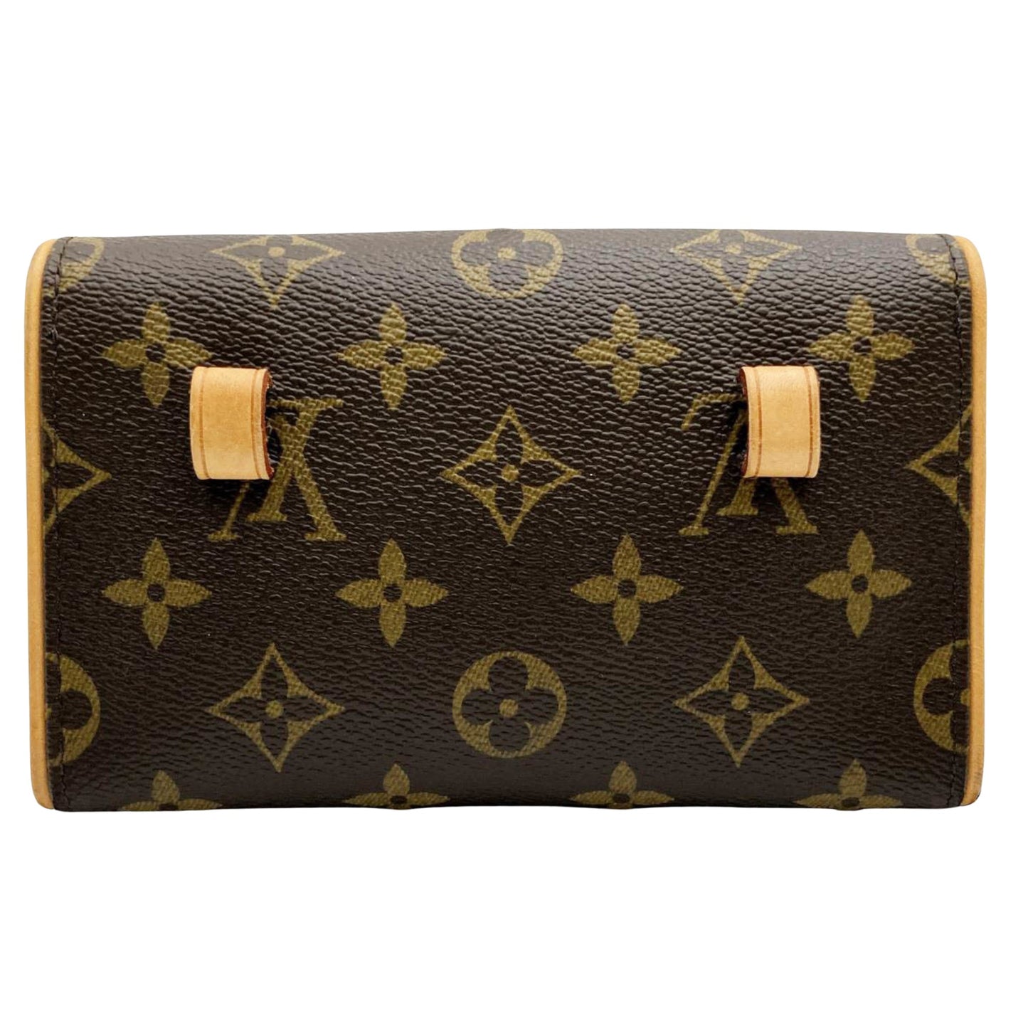 Louis Vuitton Florentine Brown Canvas Shoulder Bag