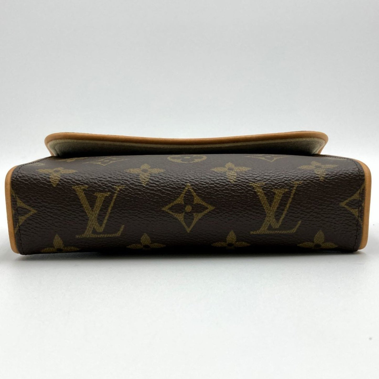 Louis Vuitton Florentine Brown Canvas Shoulder Bag