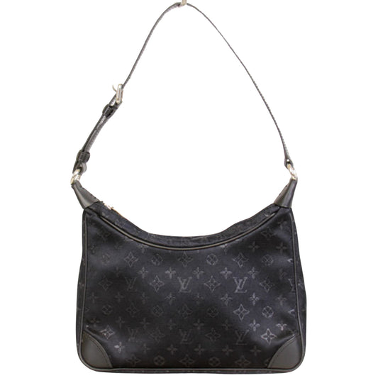 Louis Vuitton Boulogne Black Synthetic Hand Bag