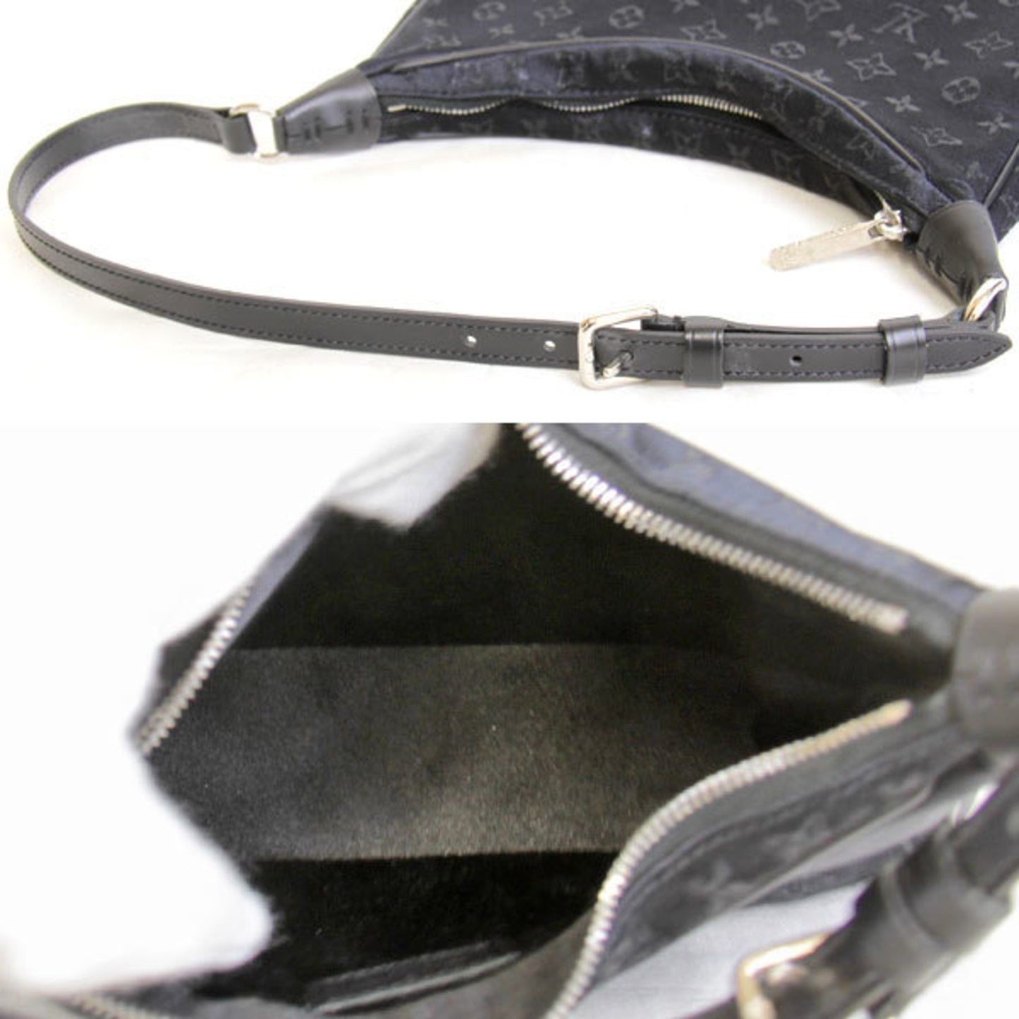 Louis Vuitton Boulogne Black Synthetic Hand Bag