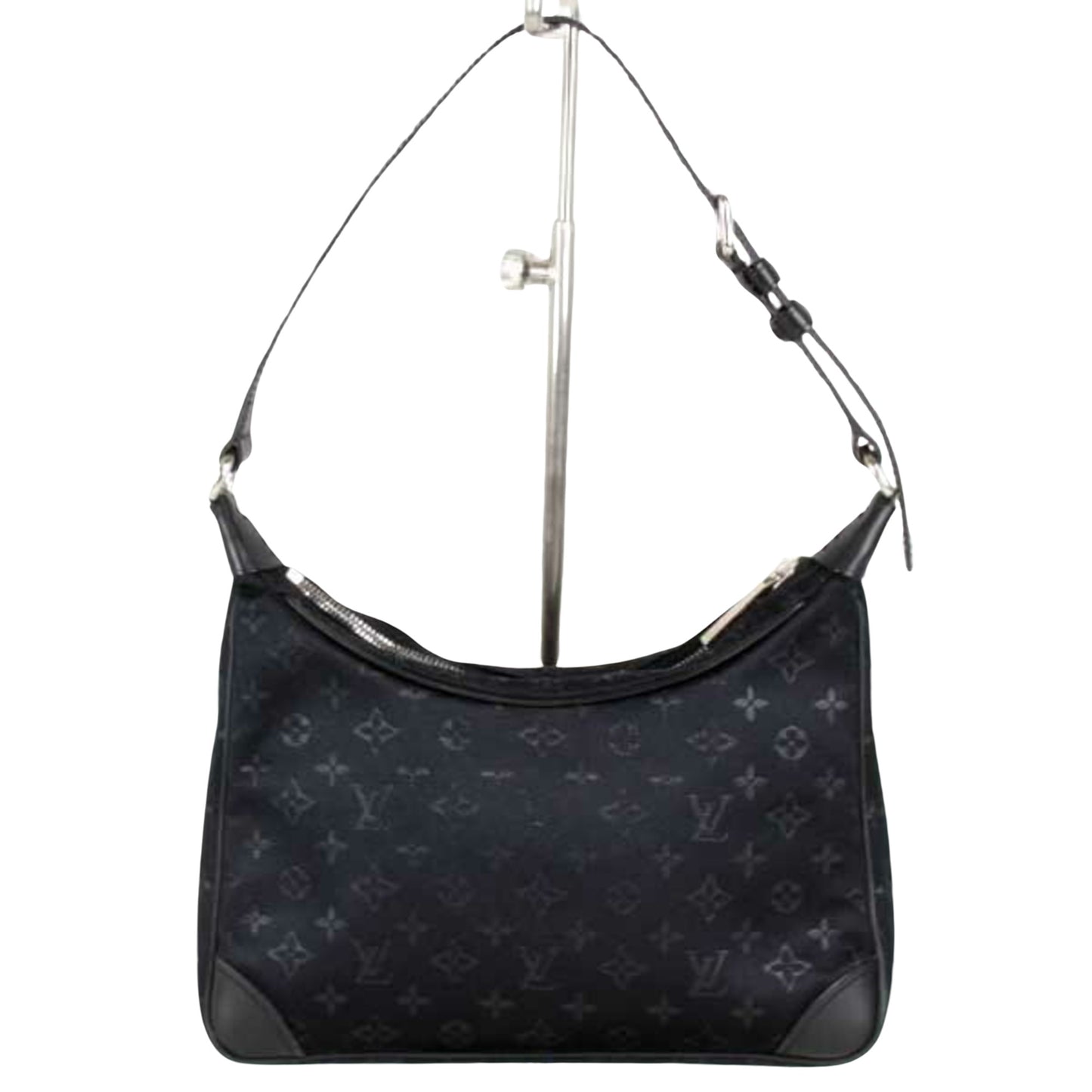 Louis Vuitton Boulogne Black Synthetic Hand Bag