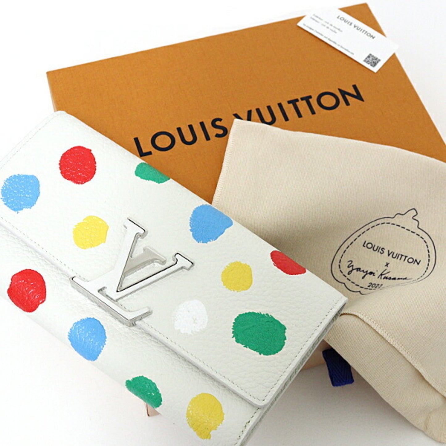 Louis Vuitton Capucines Multicolour Leather Wallet Accessories