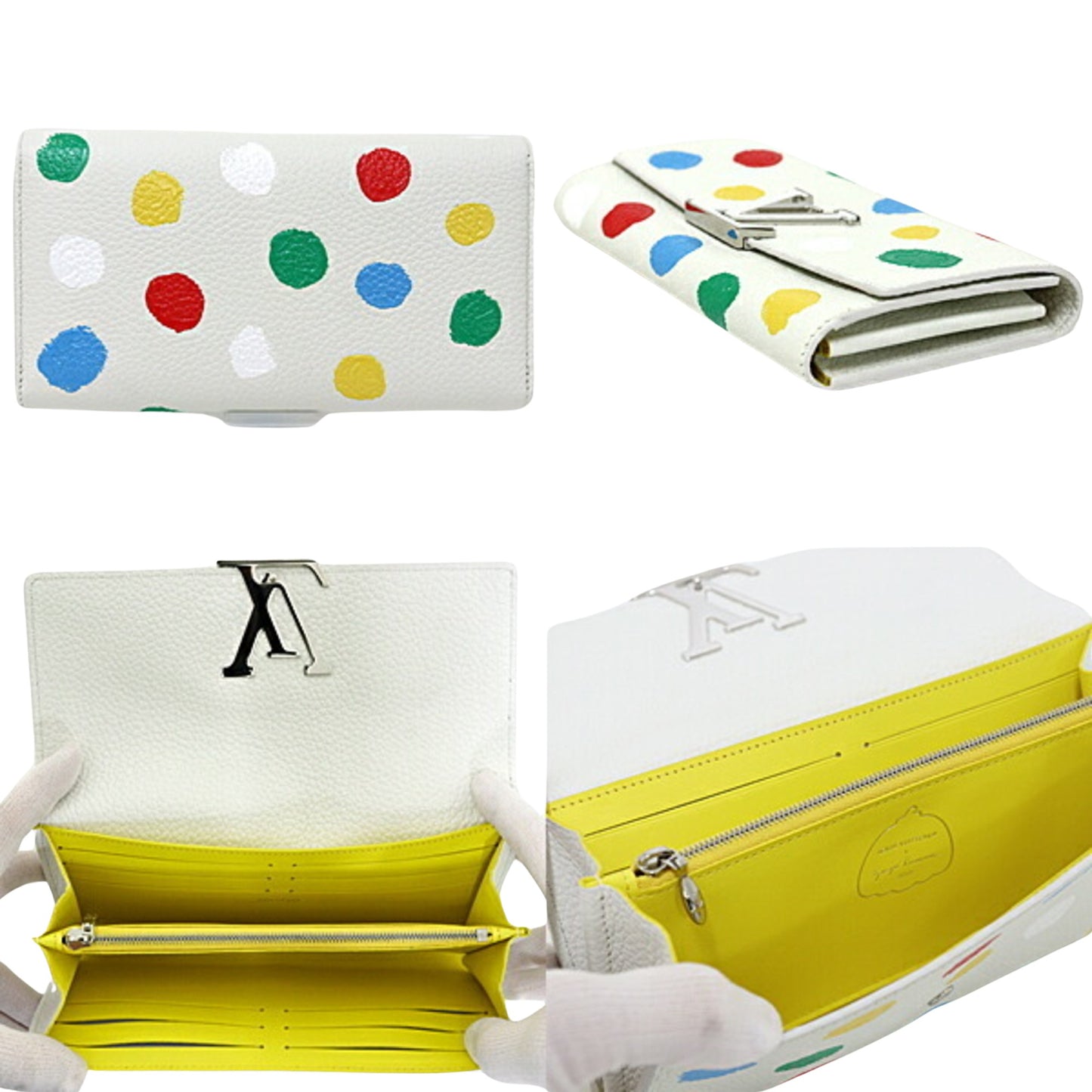 Louis Vuitton Capucines Multicolour Leather Wallet Accessories