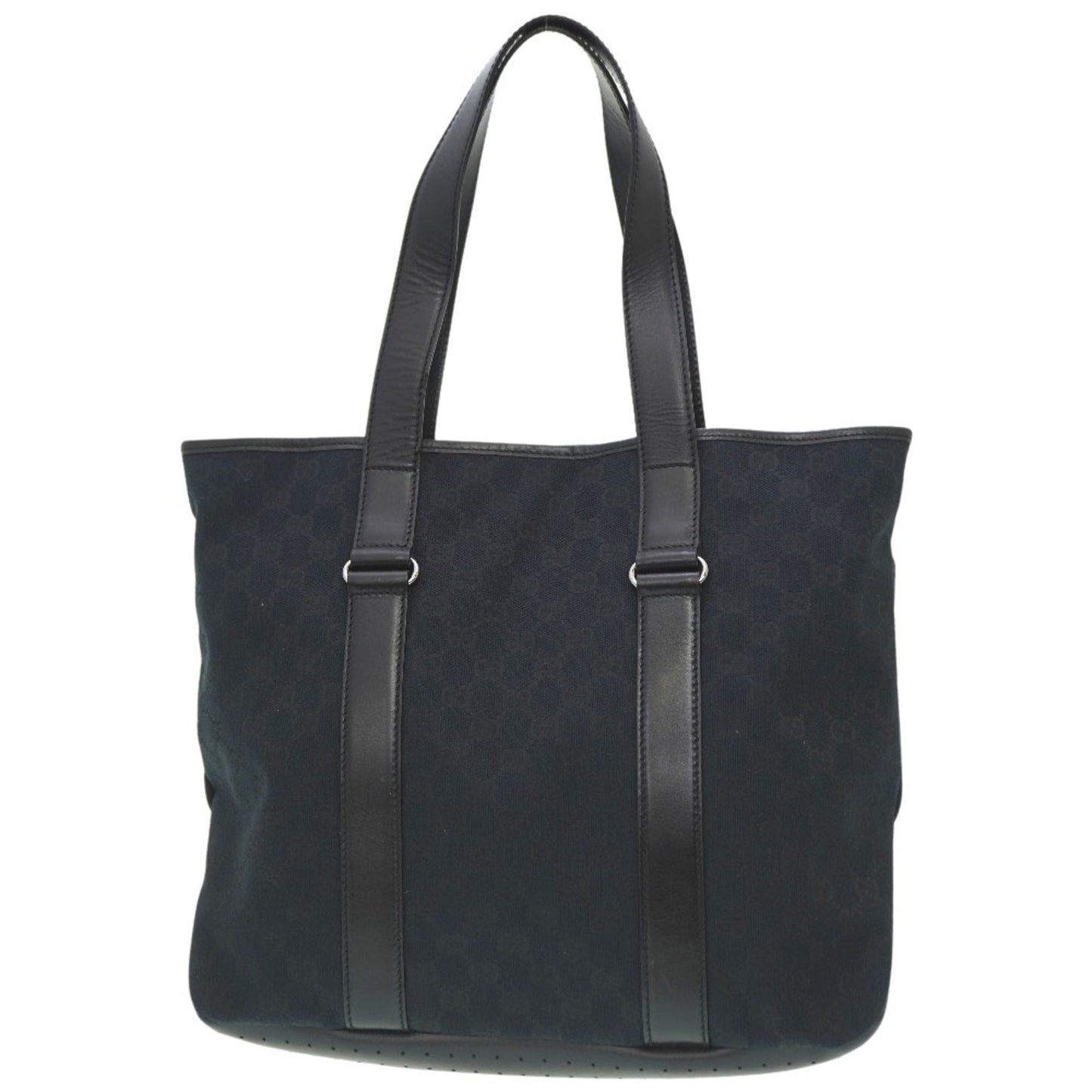 Gucci Cabas Black Canvas Tote Bag