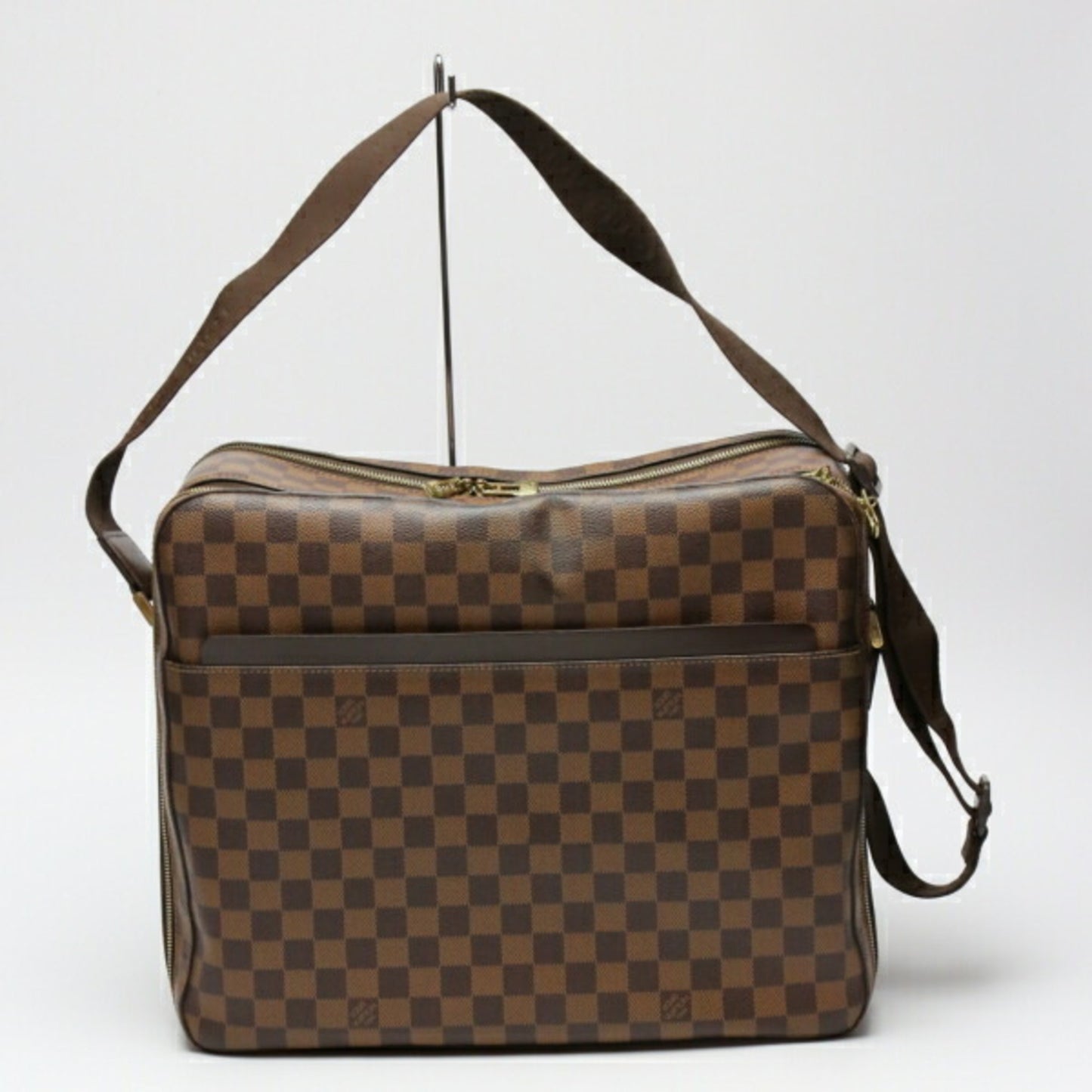 Louis Vuitton Dorsoduro Brown Canvas Shopper Bag