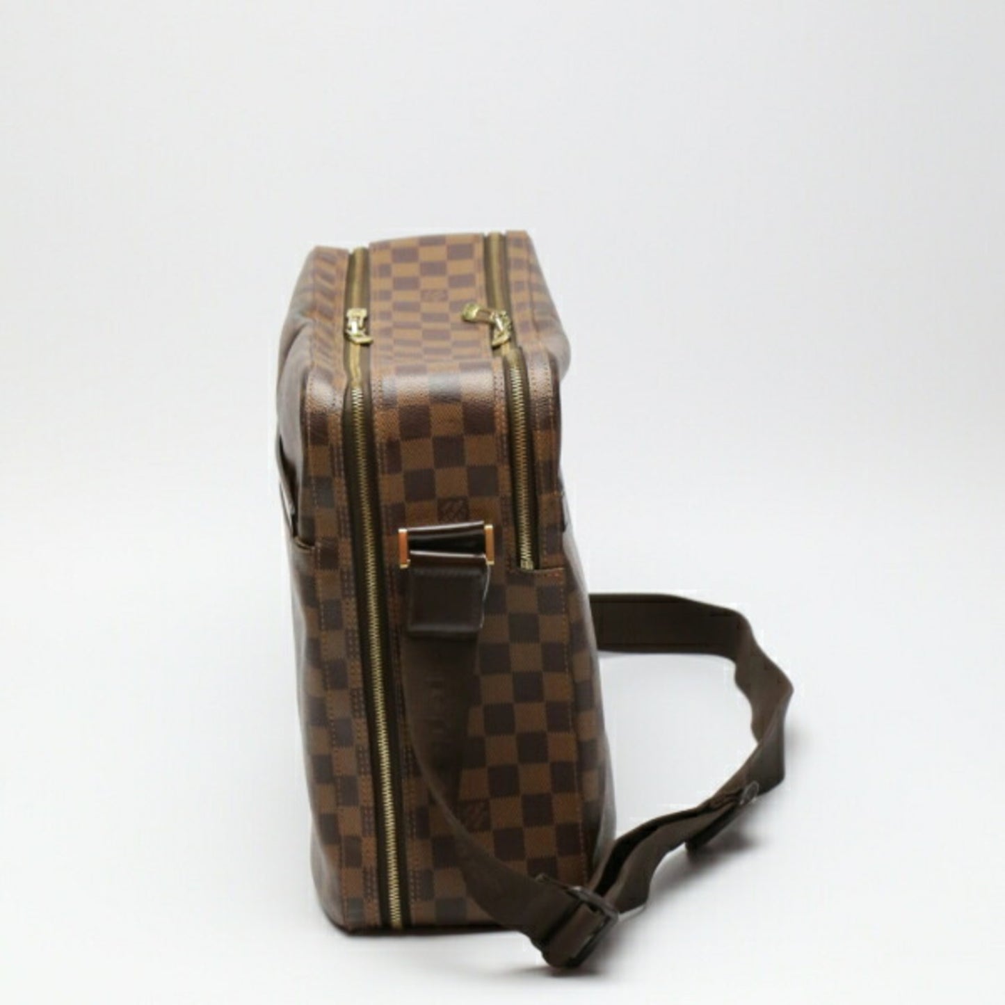 Louis Vuitton Dorsoduro Brown Canvas Shopper Bag