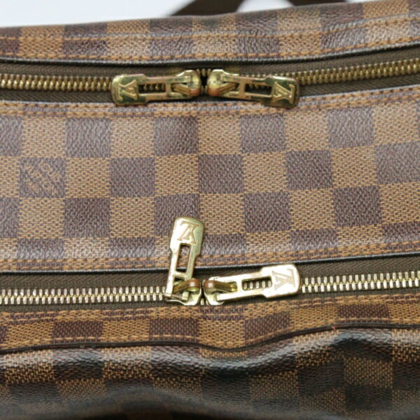 Louis Vuitton Dorsoduro Brown Canvas Shopper Bag