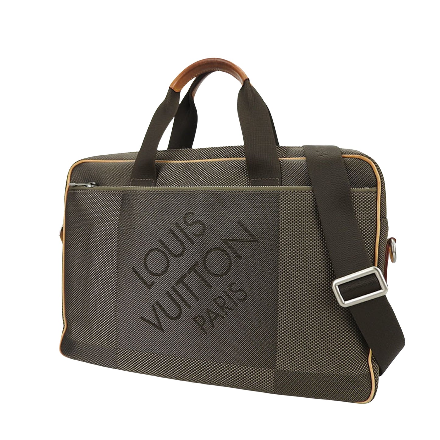 Louis Vuitton Associe Brown Canvas Travel Bag