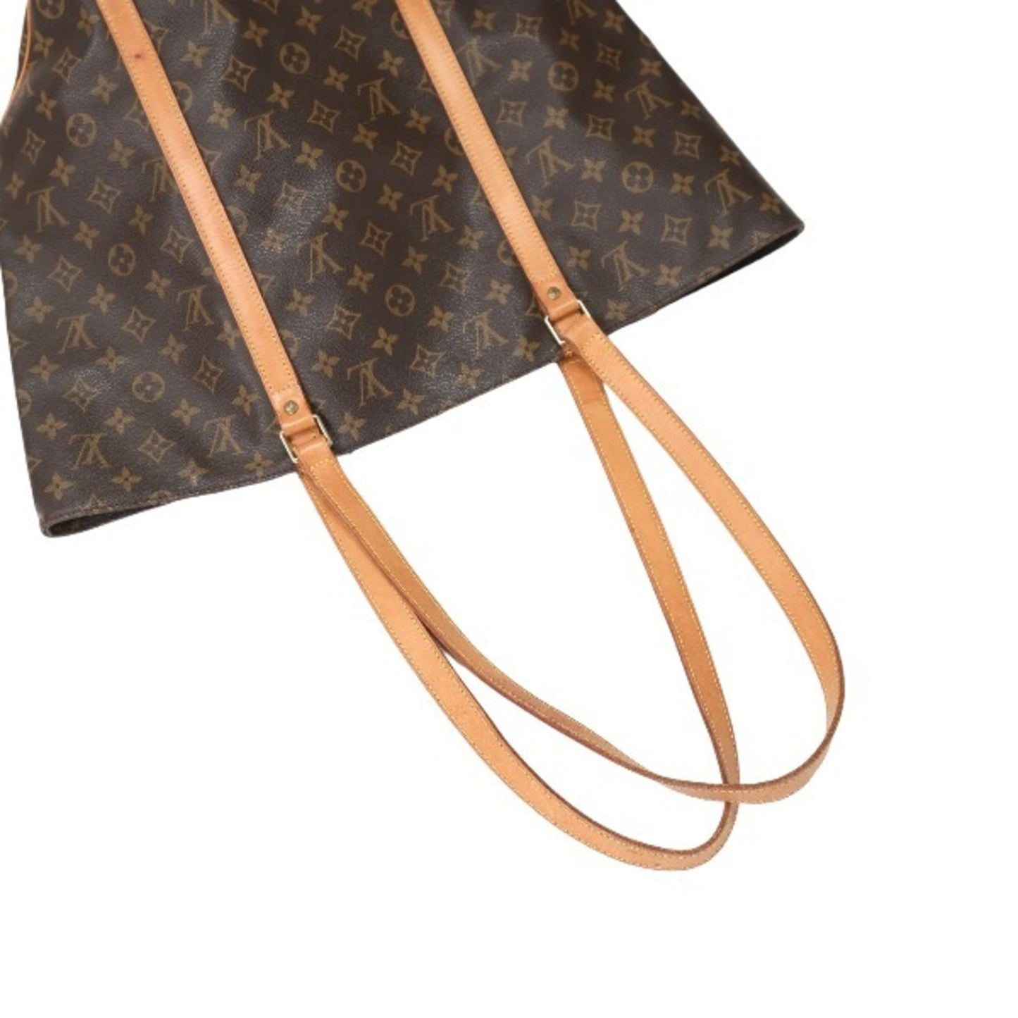 Louis Vuitton Babylone Brown Canvas Tote Bag