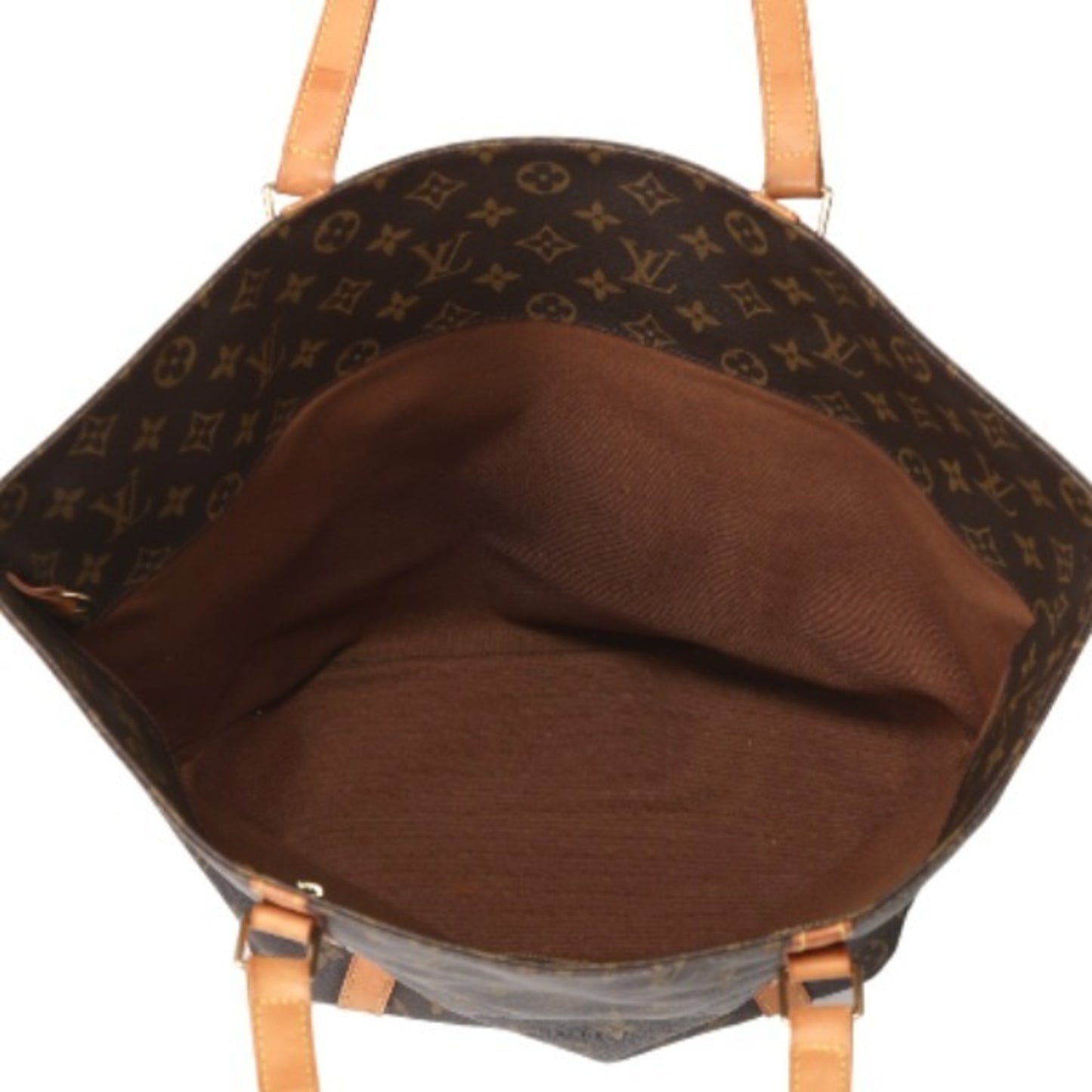 Louis Vuitton Babylone Brown Canvas Tote Bag