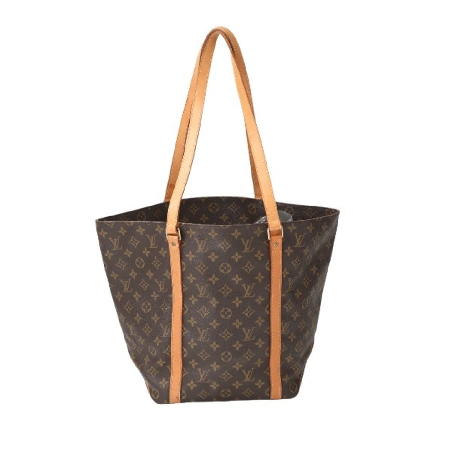 Louis Vuitton Babylone Brown Canvas Tote Bag