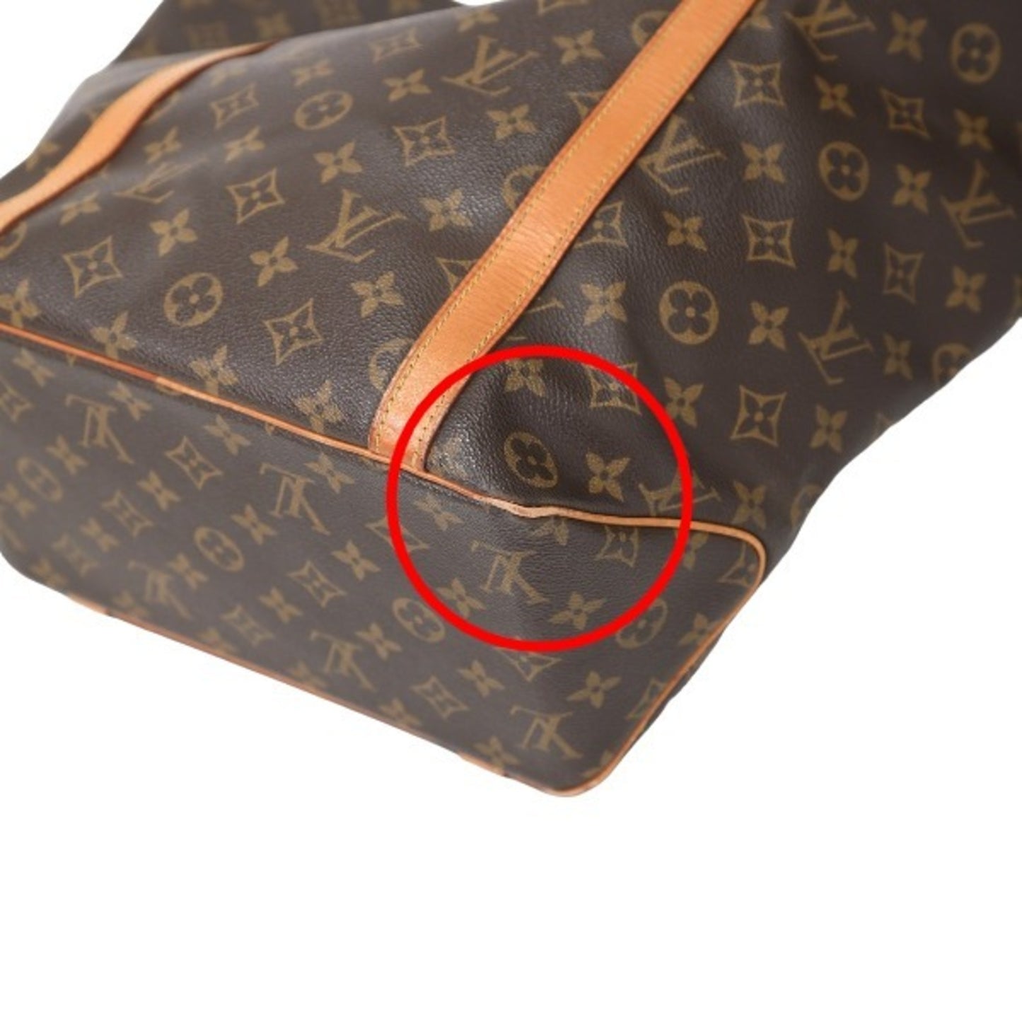 Louis Vuitton Babylone Brown Canvas Tote Bag