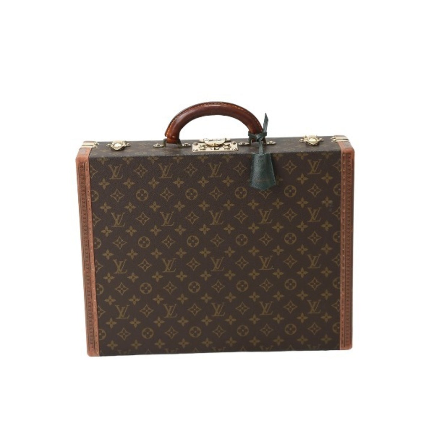 Louis Vuitton Président Brown Canvas Hand Bag