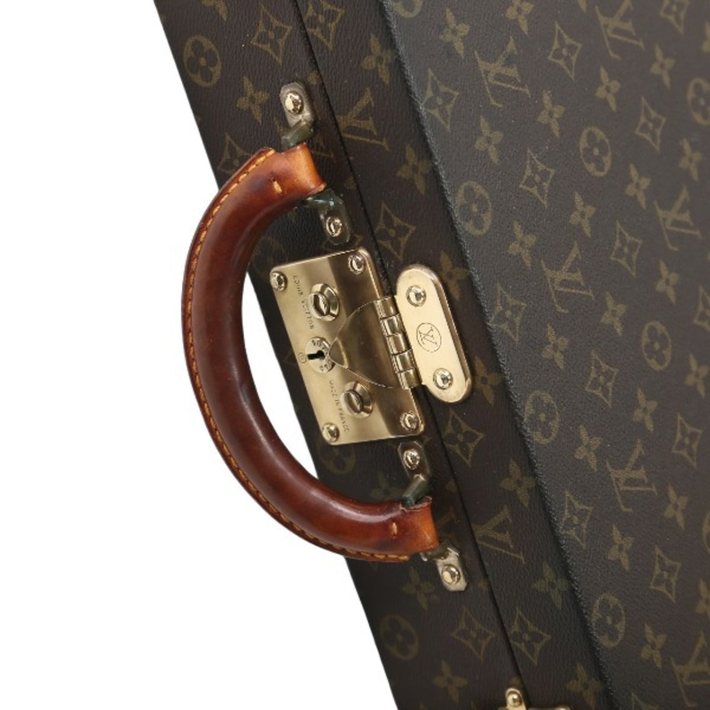 Louis Vuitton Président Brown Canvas Hand Bag