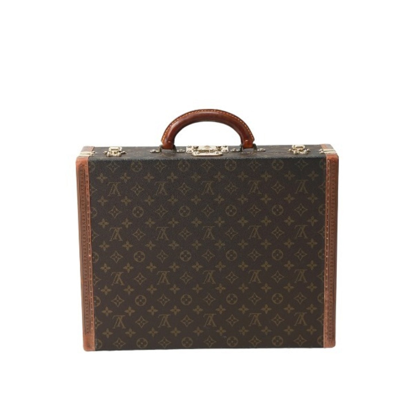 Louis Vuitton Président Brown Canvas Hand Bag