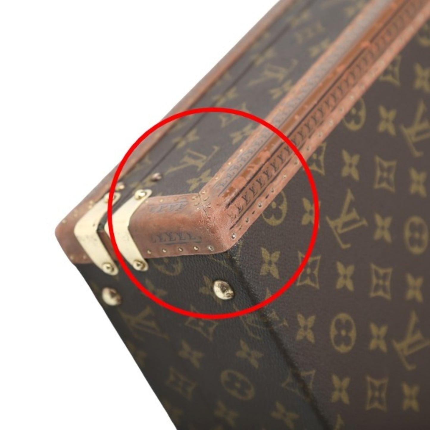 Louis Vuitton Président Brown Canvas Hand Bag