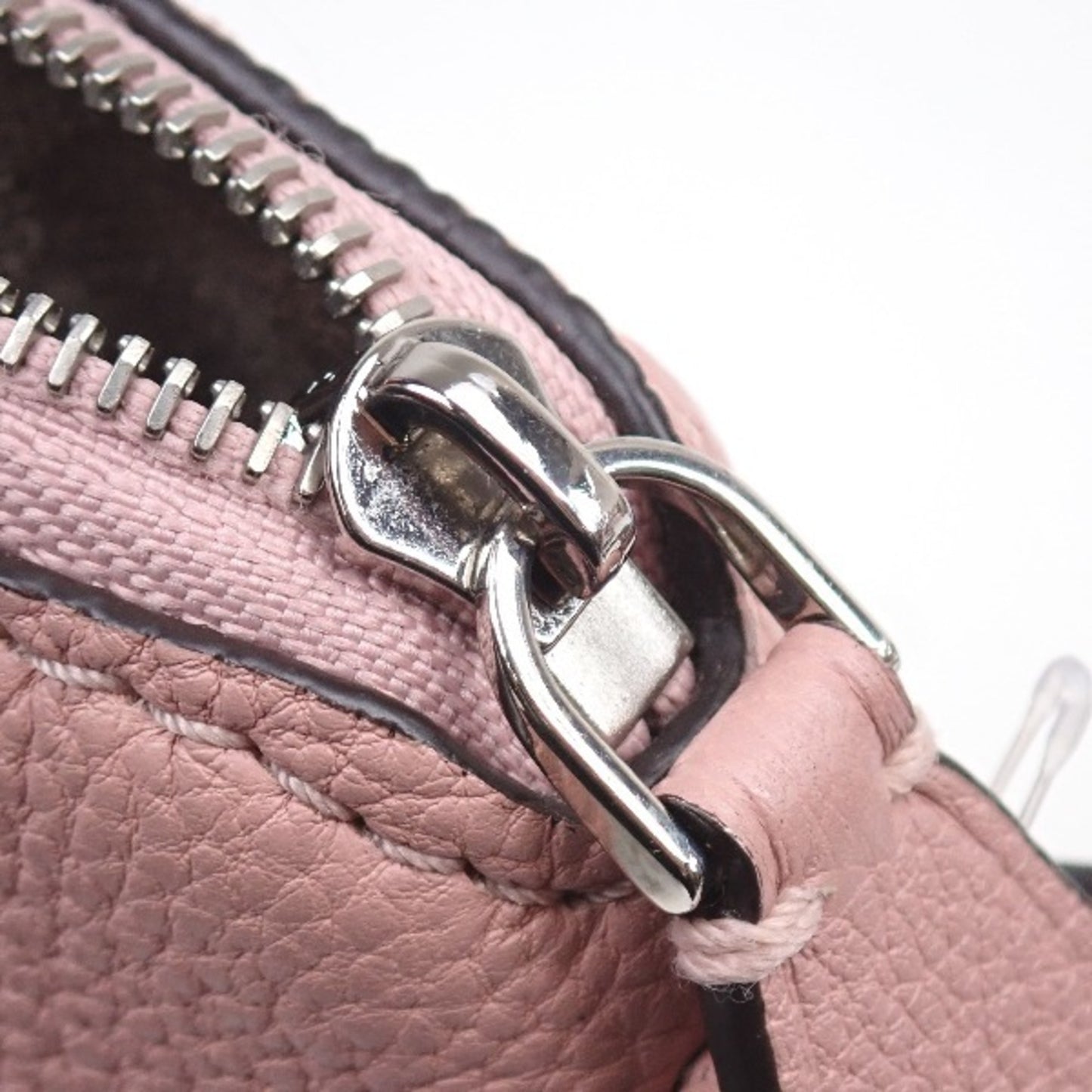 Louis Vuitton Pink Leather Hand Bag