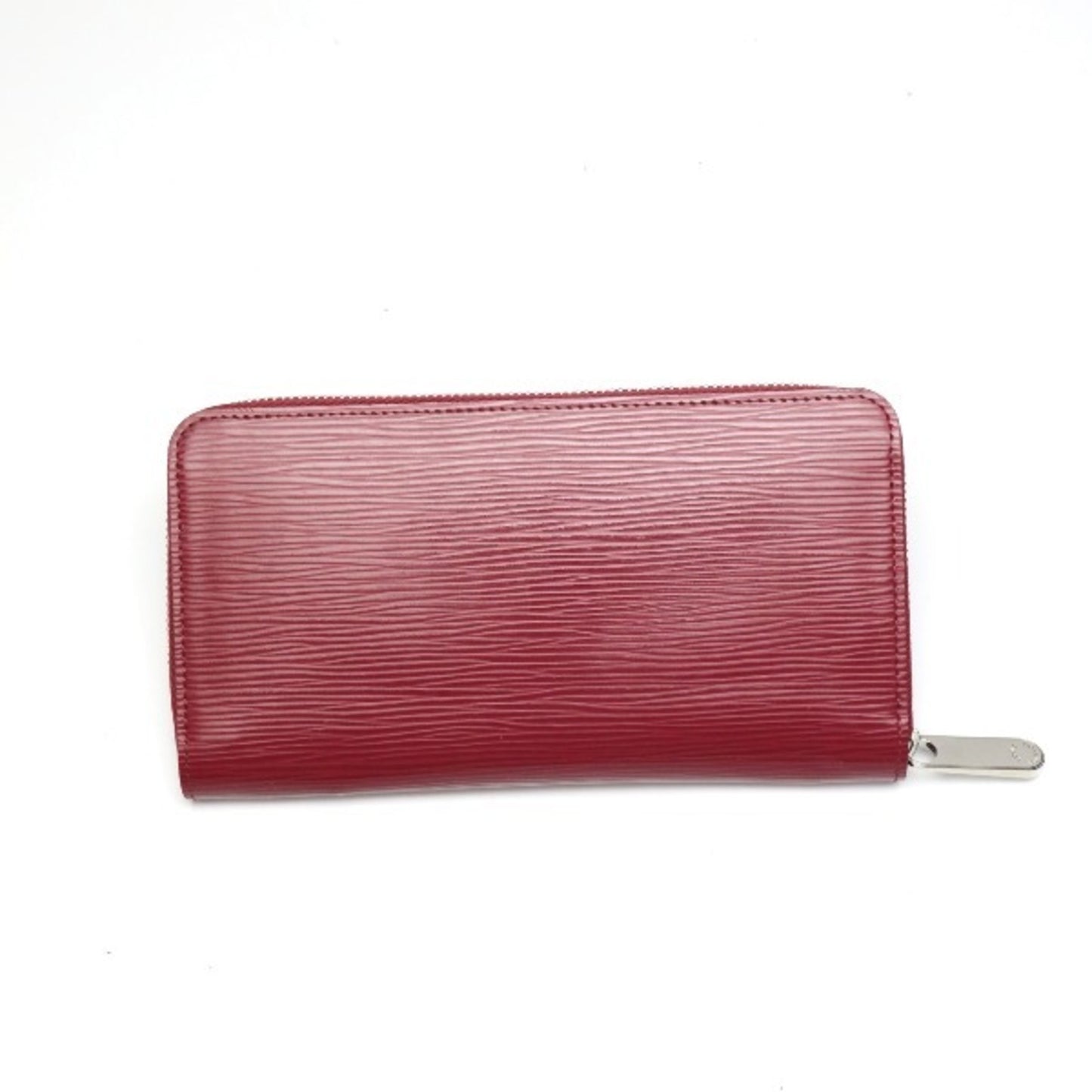 Louis Vuitton Portefeuille zippy Burgundy Leather Wallet Accessories