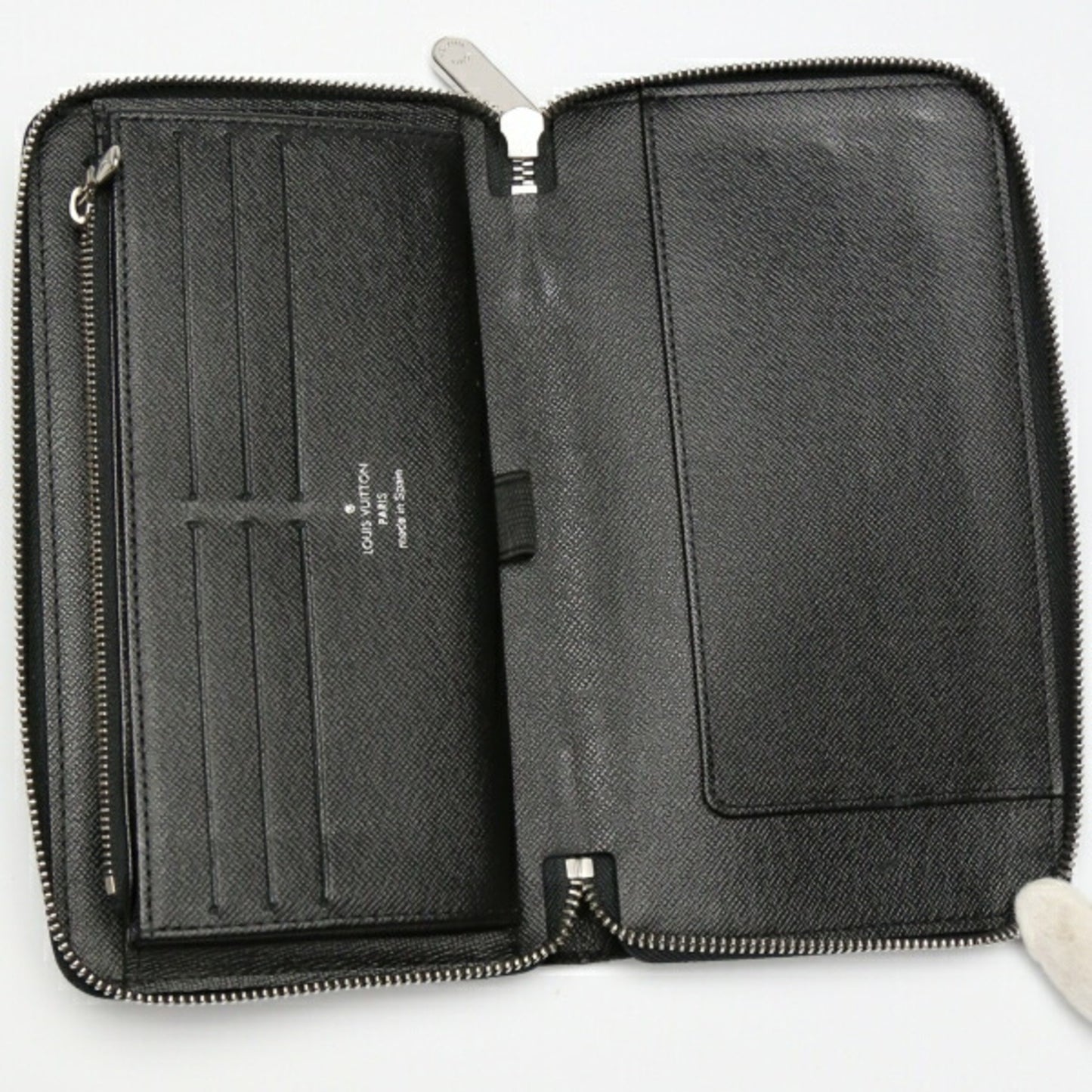 Louis Vuitton Organizer Black Canvas Wallet Accessories