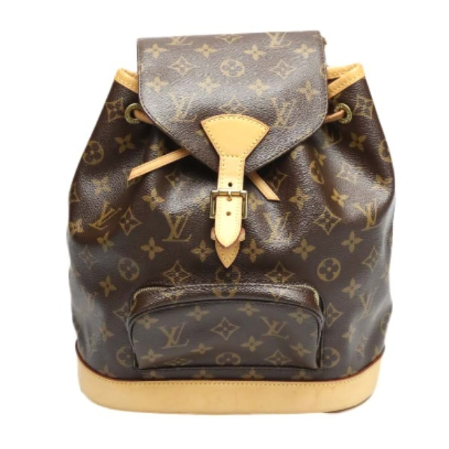 Louis Vuitton Montsouris Brown Canvas Backpack Bag