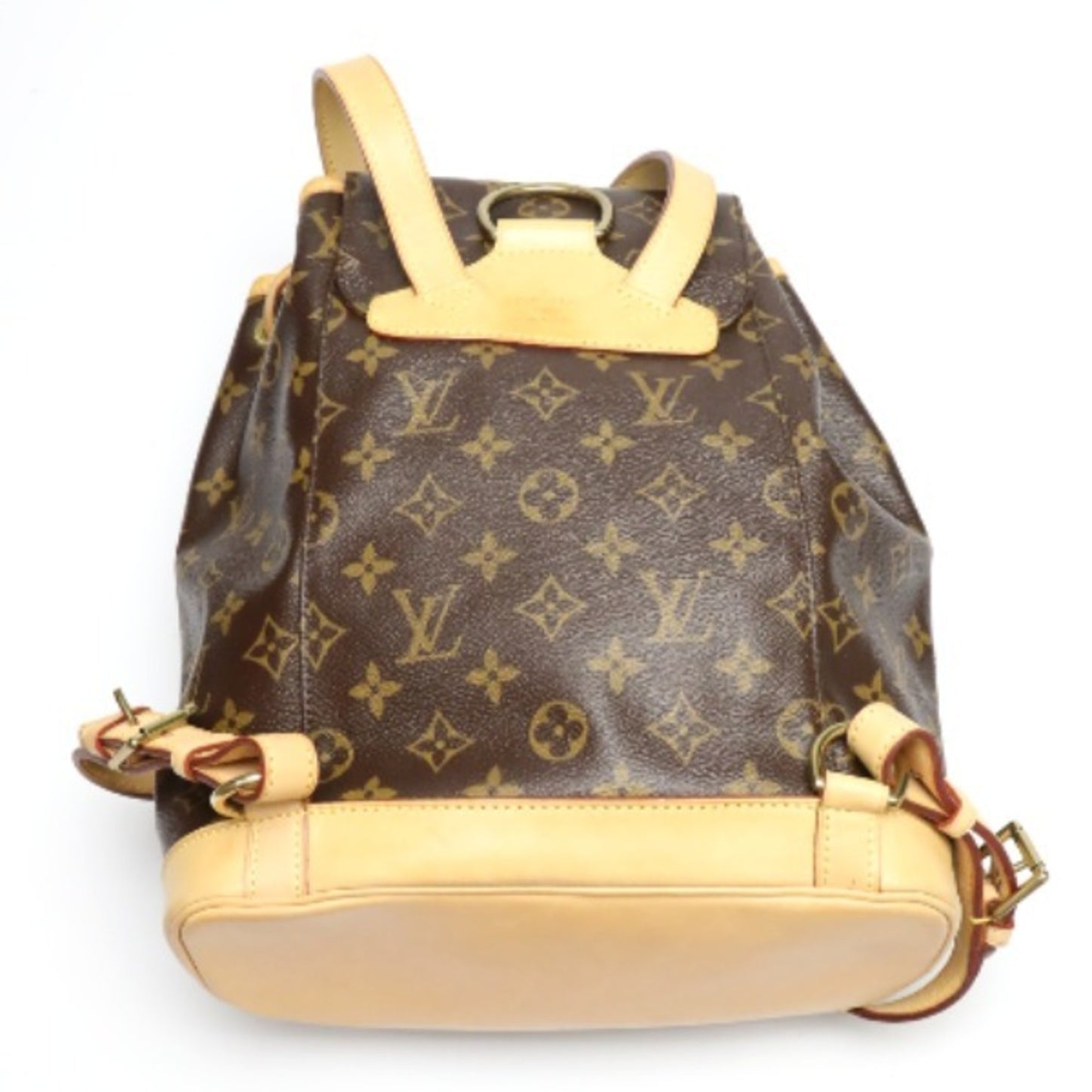 Louis Vuitton Montsouris Brown Canvas Backpack Bag