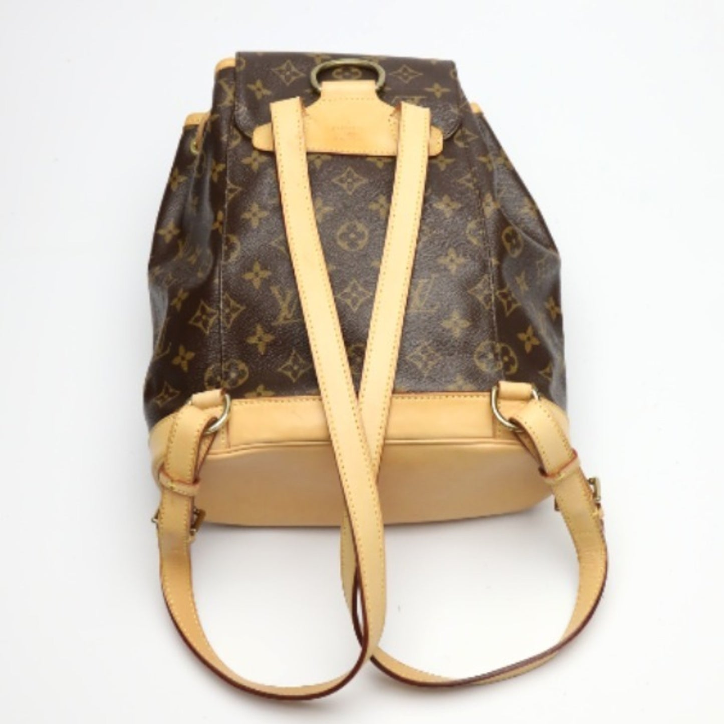 Louis Vuitton Montsouris Brown Canvas Backpack Bag