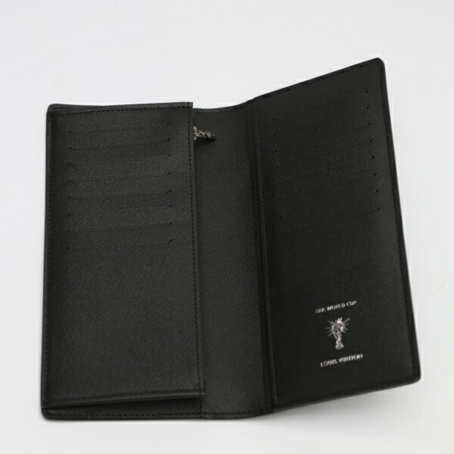 Louis Vuitton Black Leather Wallet Accessories