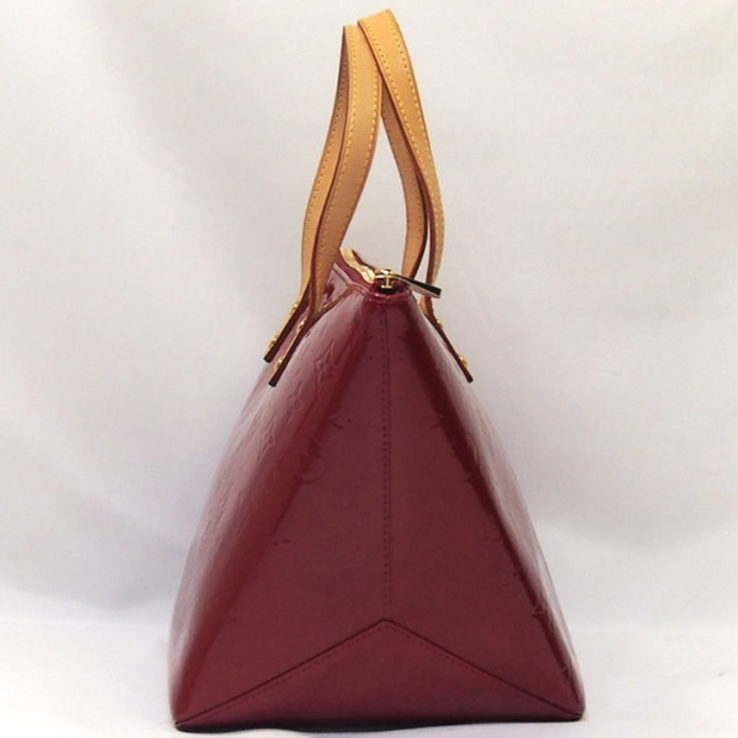 Louis Vuitton Bellevue Red Patent Leather Hand Bag