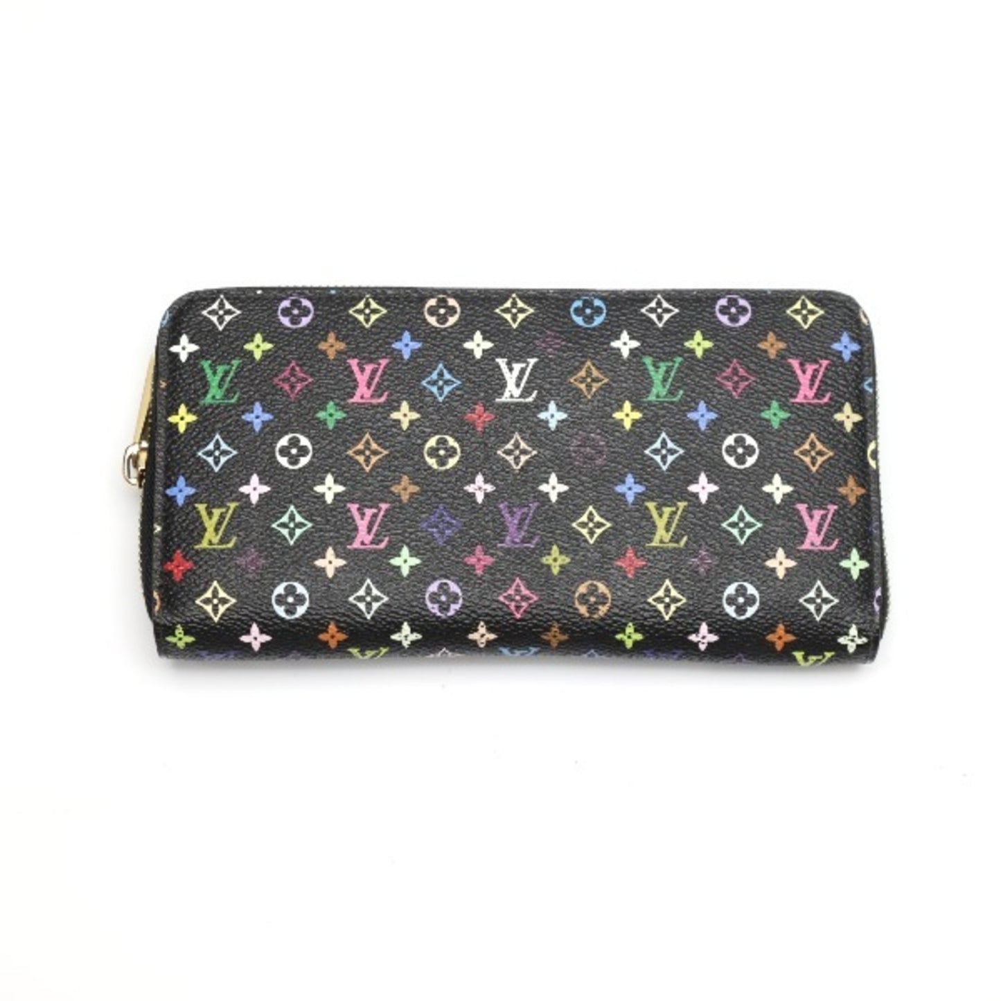 Louis Vuitton Zippy Black Canvas Wallet Accessories