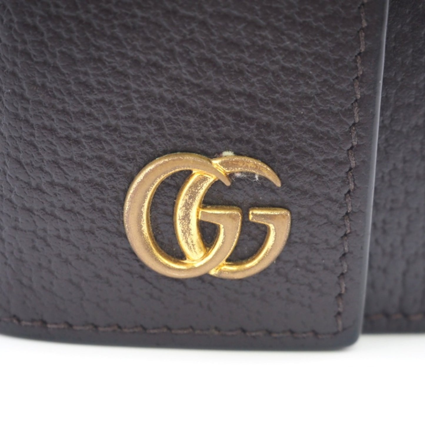 Gucci GG Marmont Brown Leather Wallet Accessories