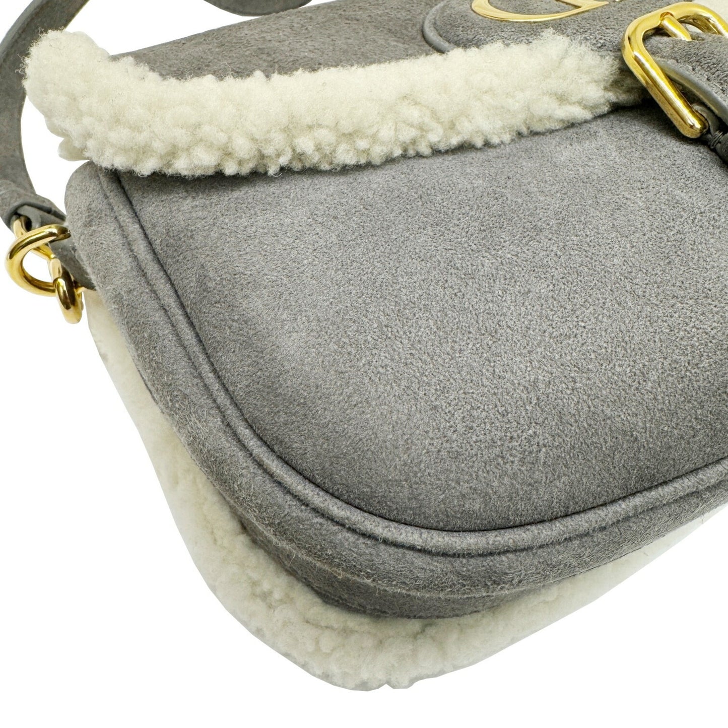 Dior Bobby medium Grey Wool Shopper Bag