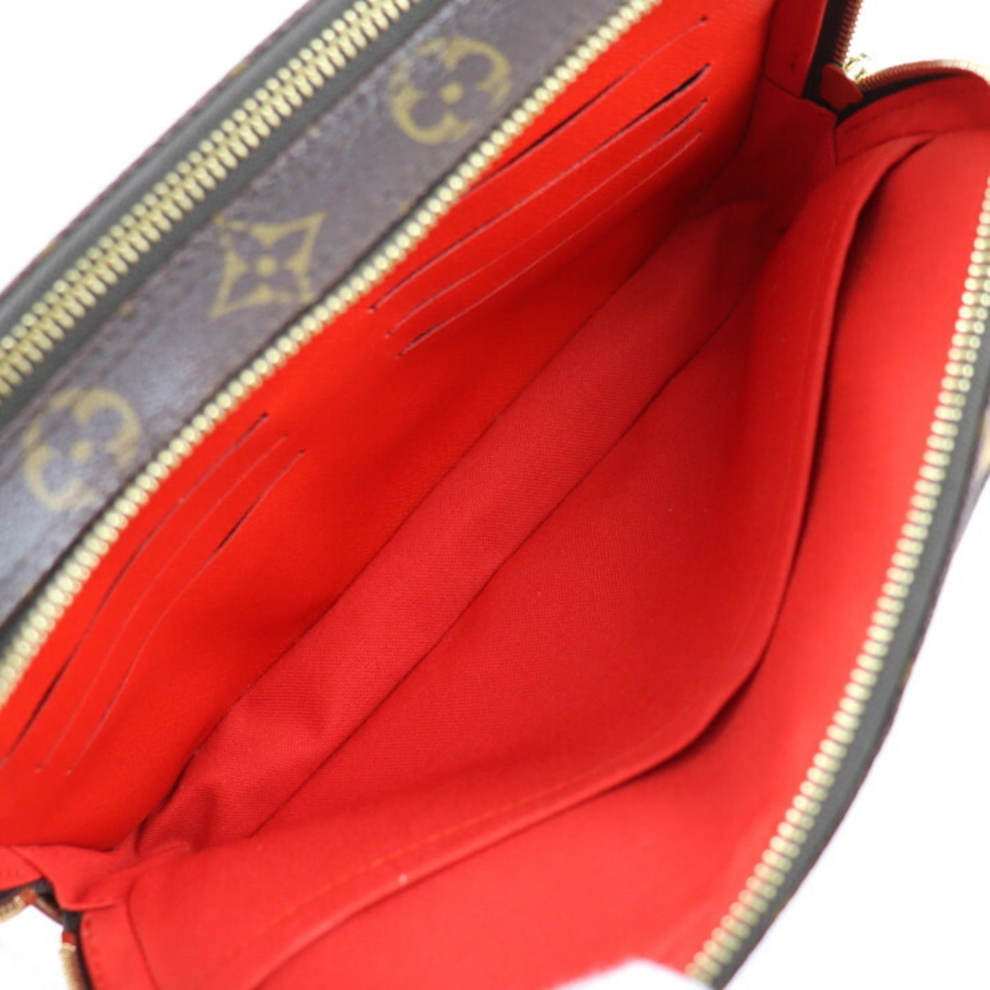 Louis Vuitton Pavel Brown Canvas Clutch Bag