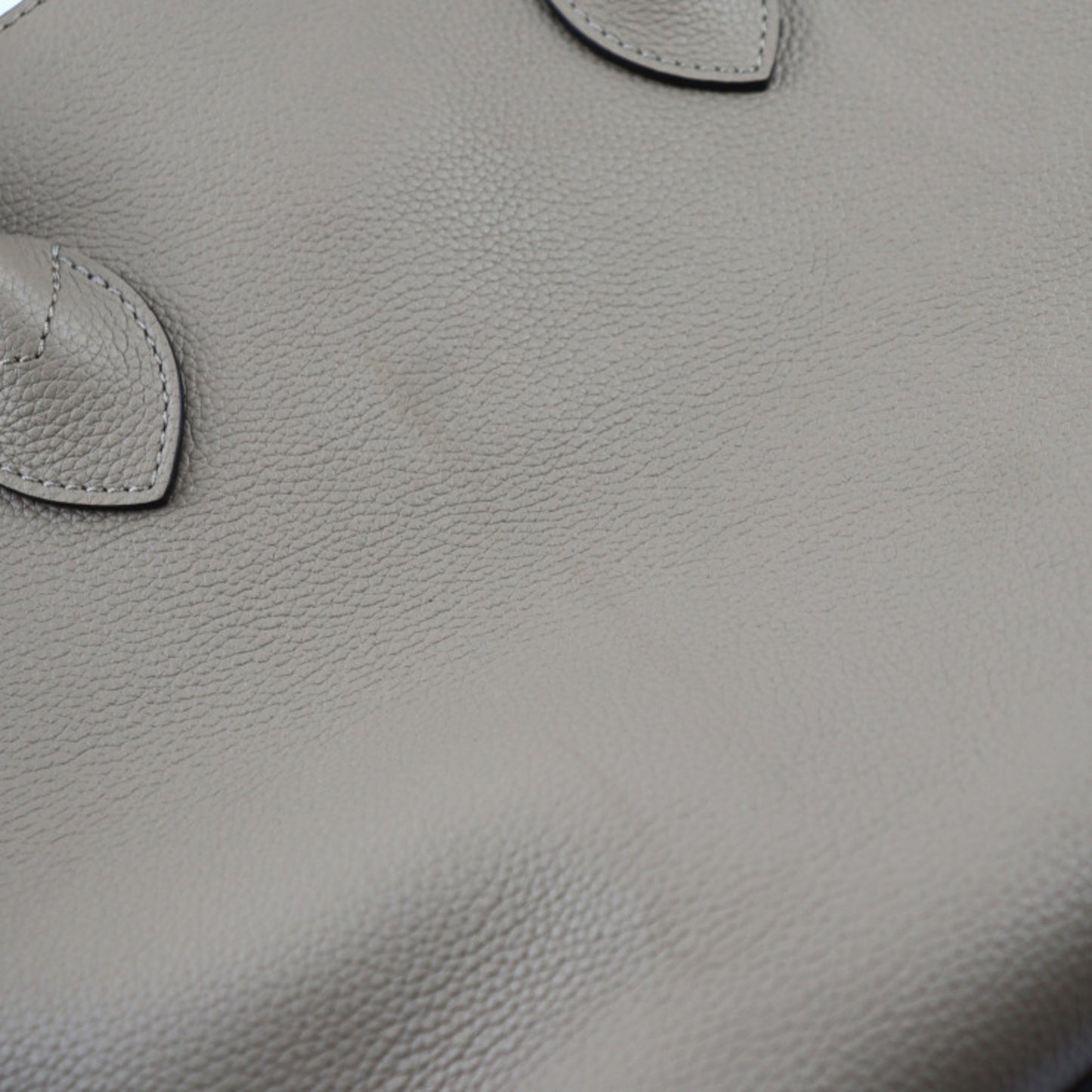 Louis Vuitton Milla Grey Leather Hand Bag