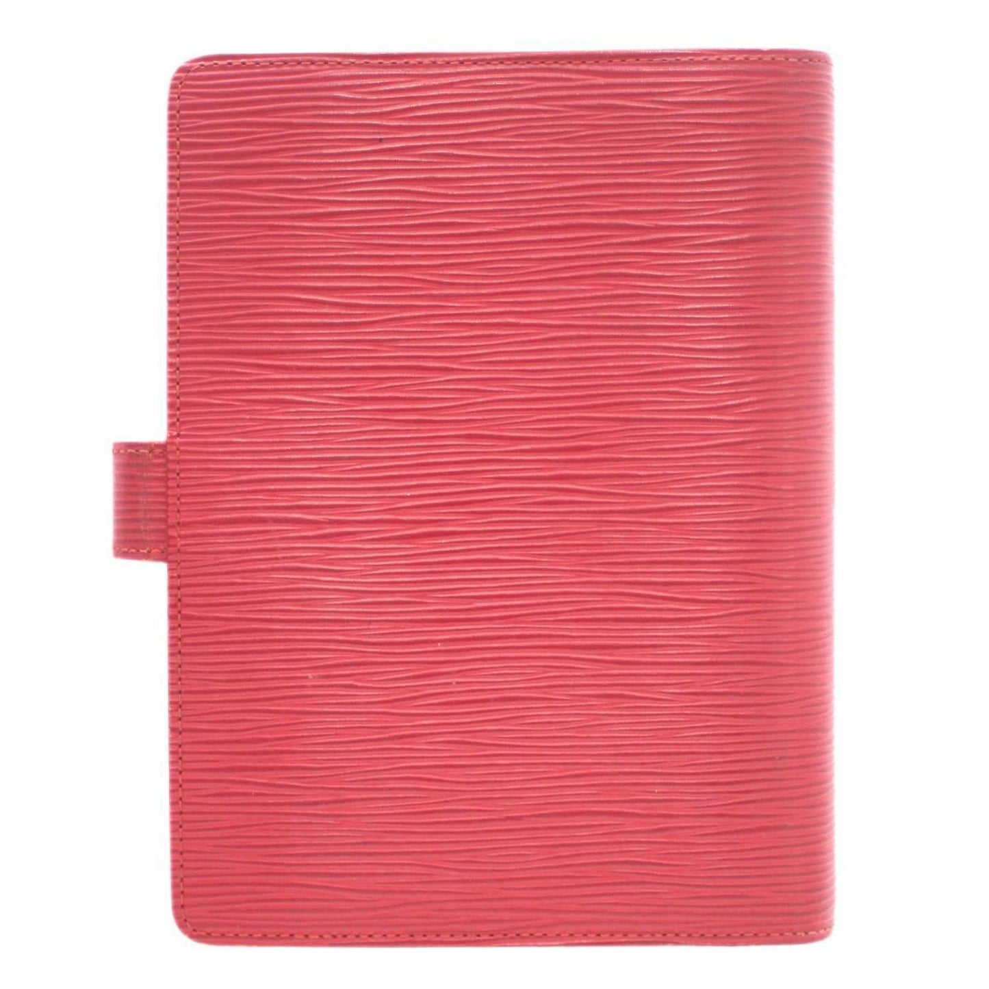 Louis Vuitton Agenda MM Red Leather Wallet Accessories