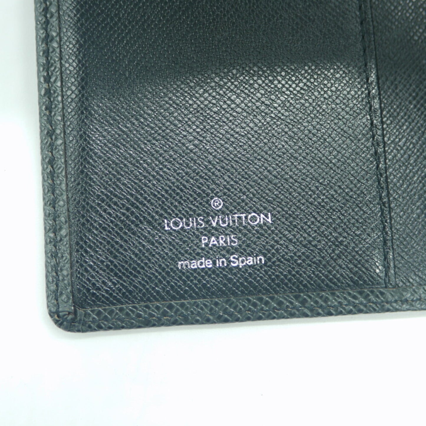 Louis Vuitton Agenda PM Green Leather Wallet Accessories