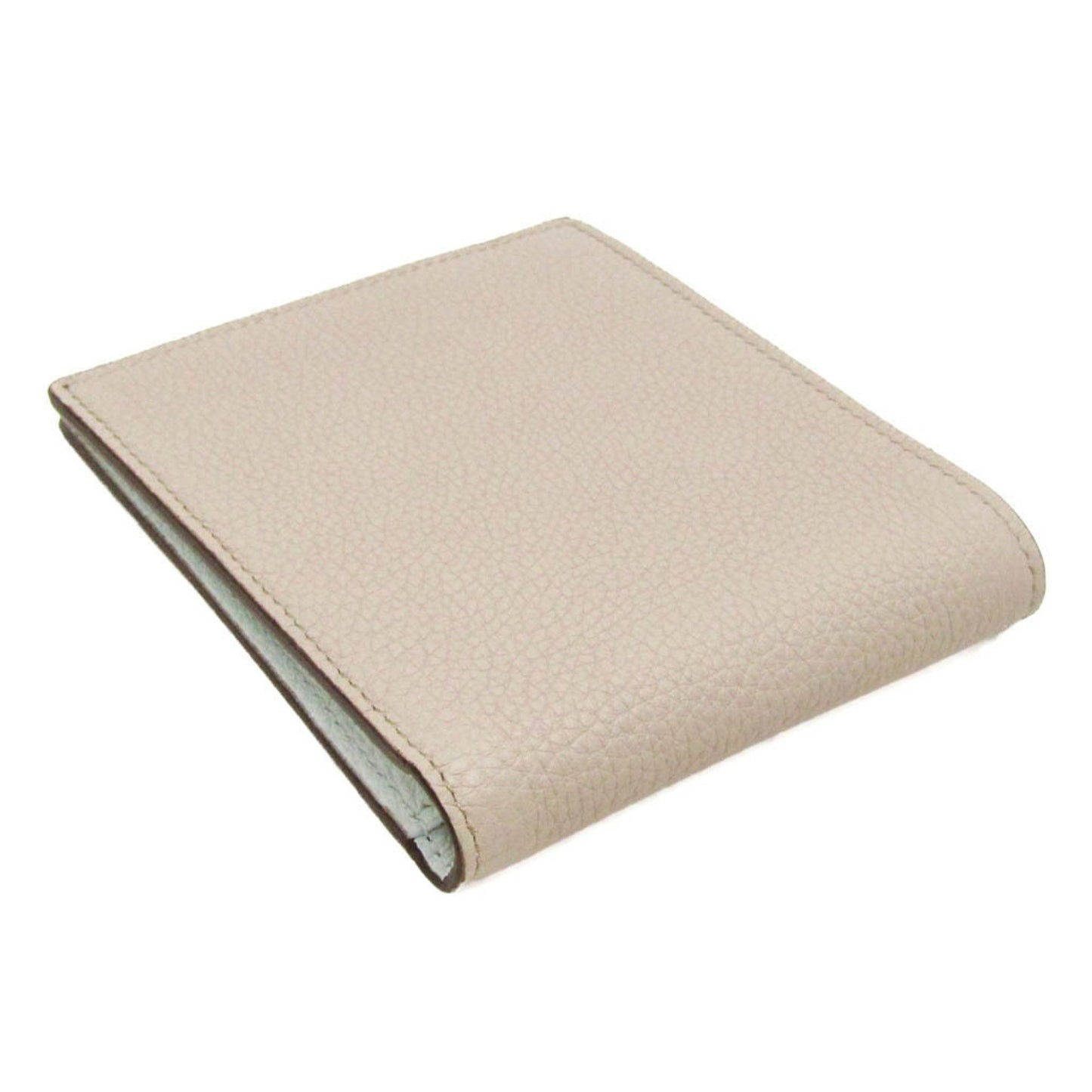 Fendi FF Beige Leather Wallet Accessories