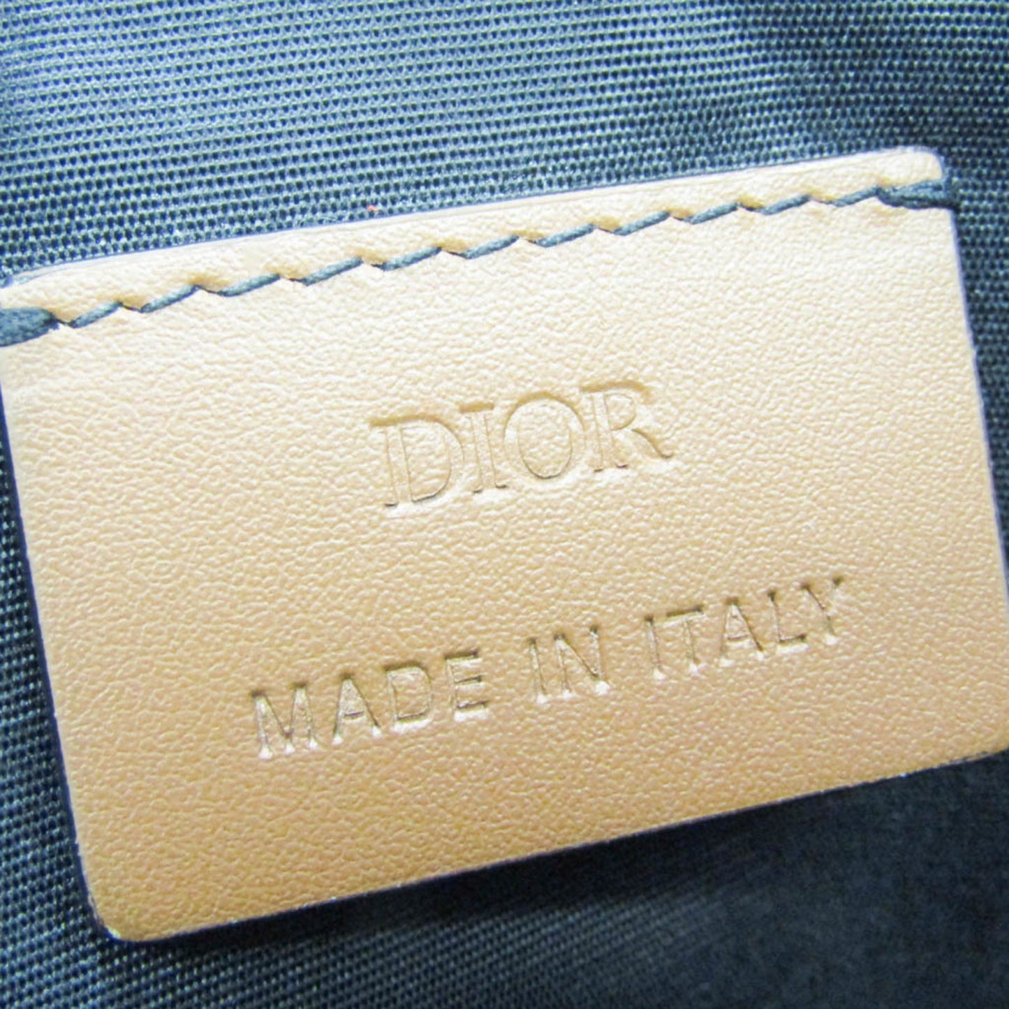 Dior Brown Leather Clutch Bag