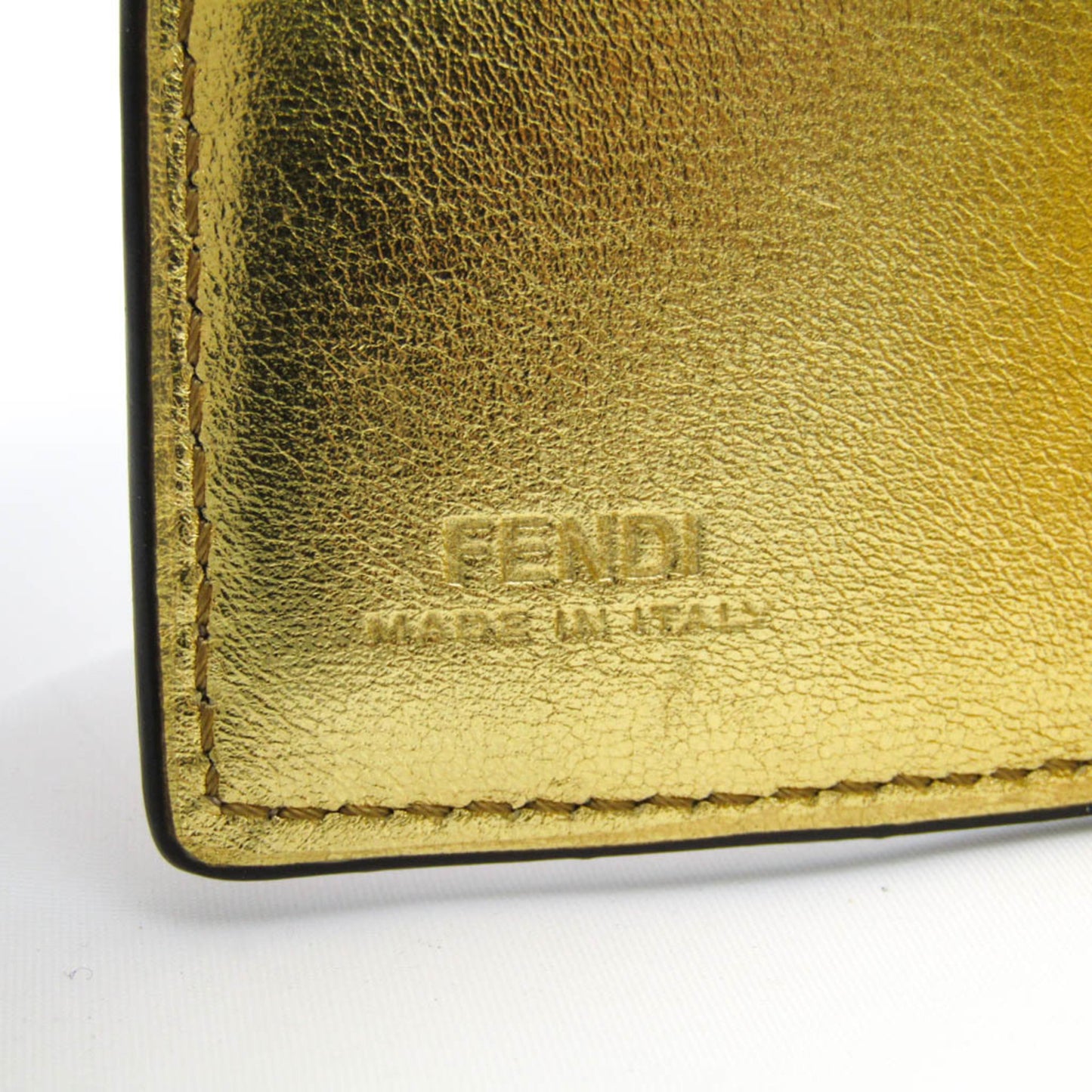 Fendi Peekaboo Pink Leather Wallet Accessories