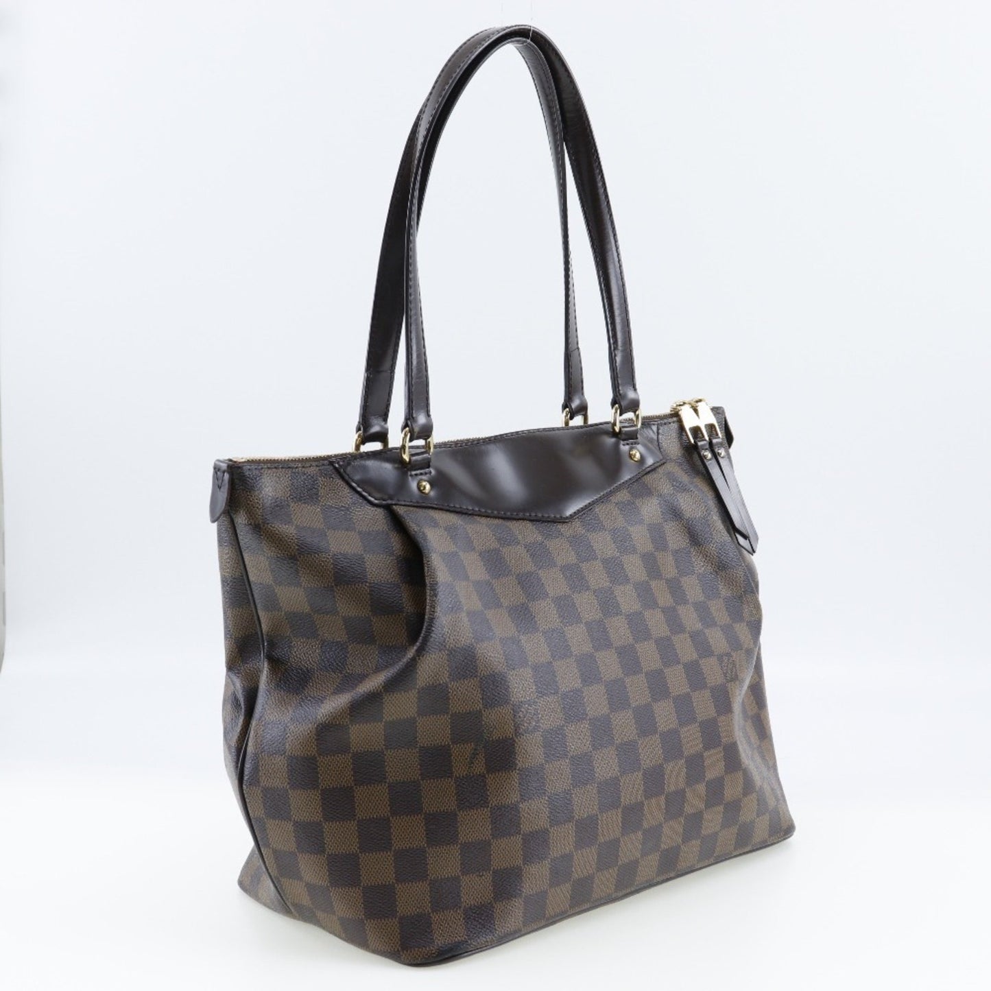 Louis Vuitton Westminster Brown Canvas Shoulder Bag