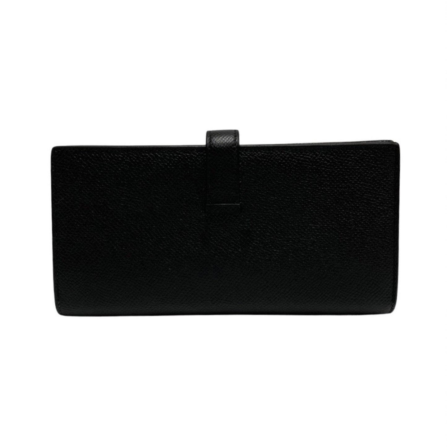 Hermès Béarn Black Leather Wallet Accessories