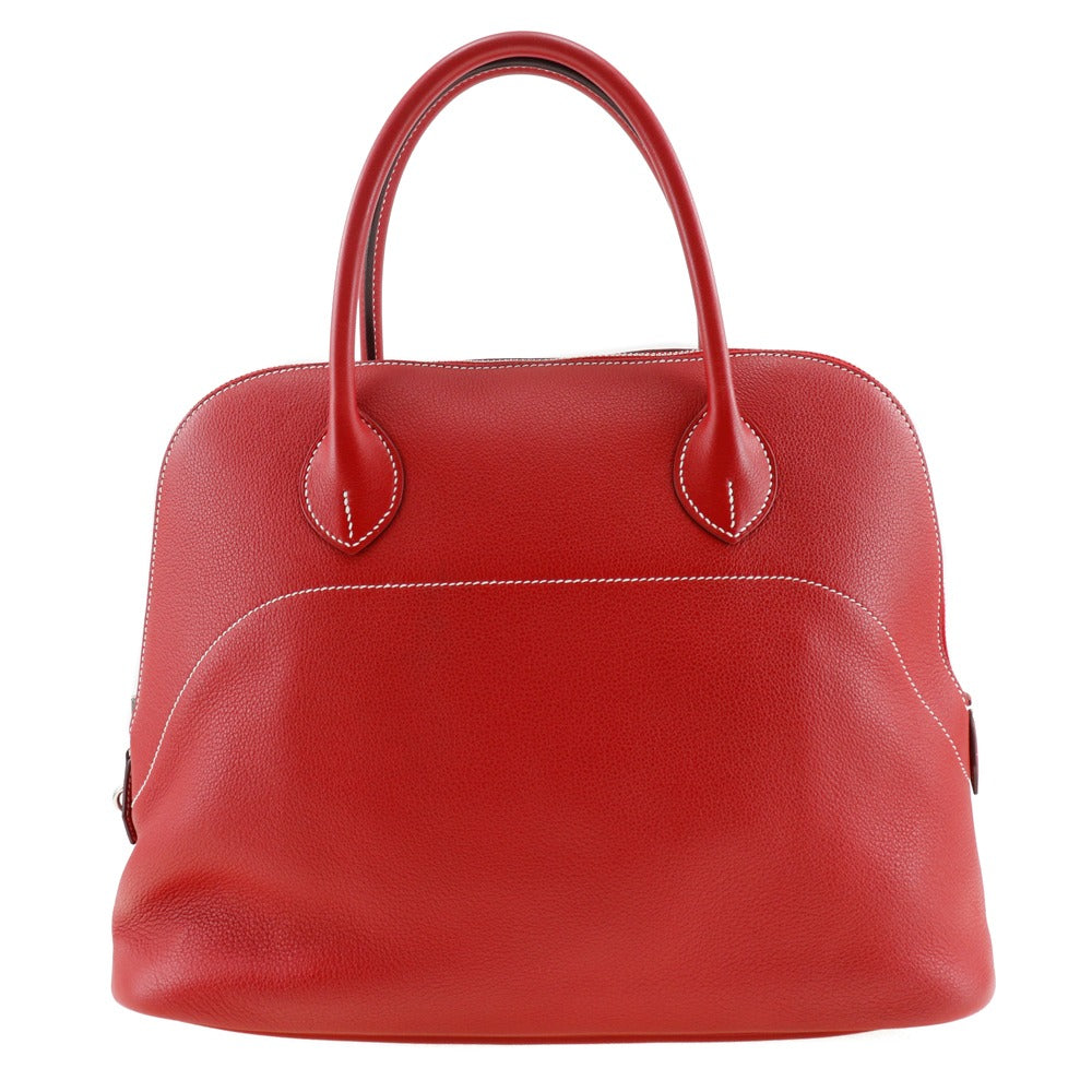 Hermès Bolide Red Leather Hand Bag