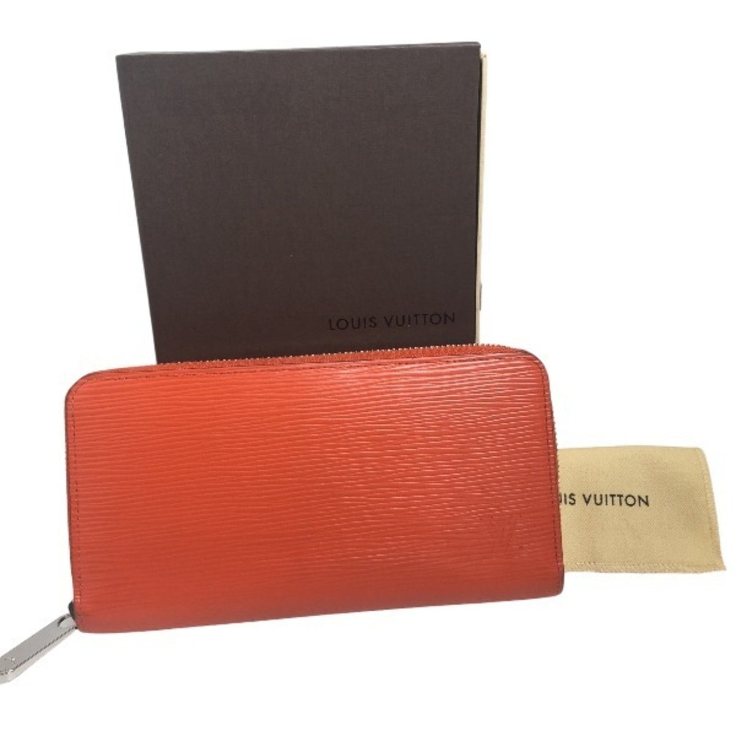 Louis Vuitton Zippy wallet Orange Leather Wallet Accessories