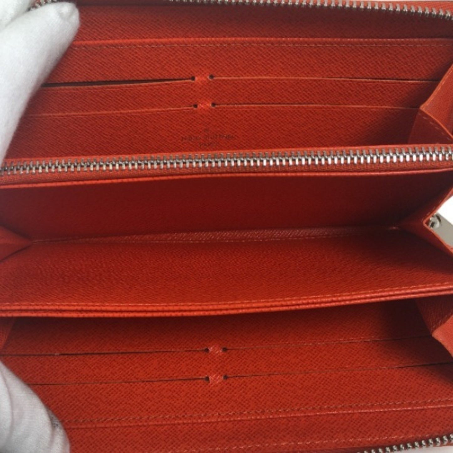 Louis Vuitton Zippy wallet Orange Leather Wallet Accessories