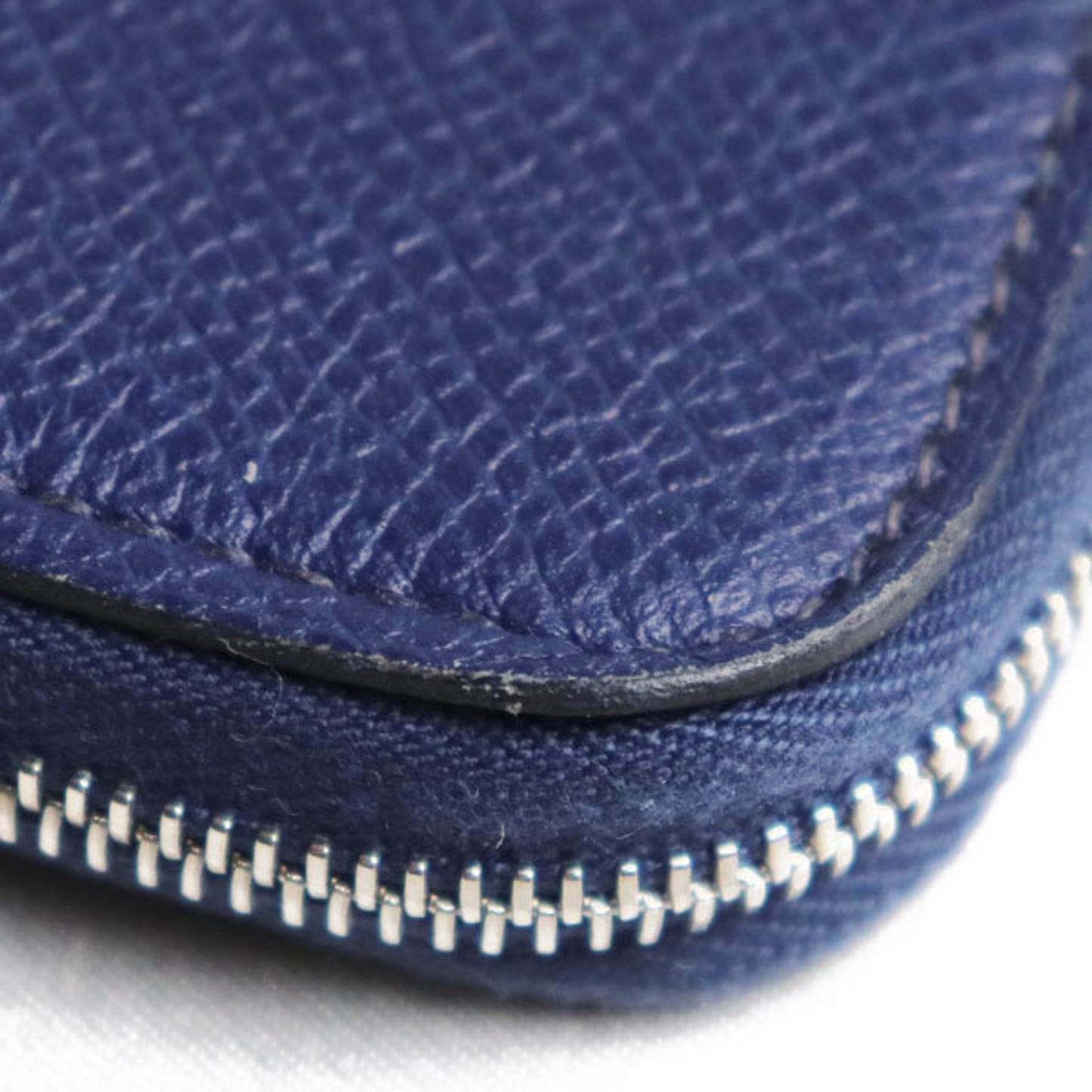 Hermès Silk'In Navy Leather Wallet Accessories