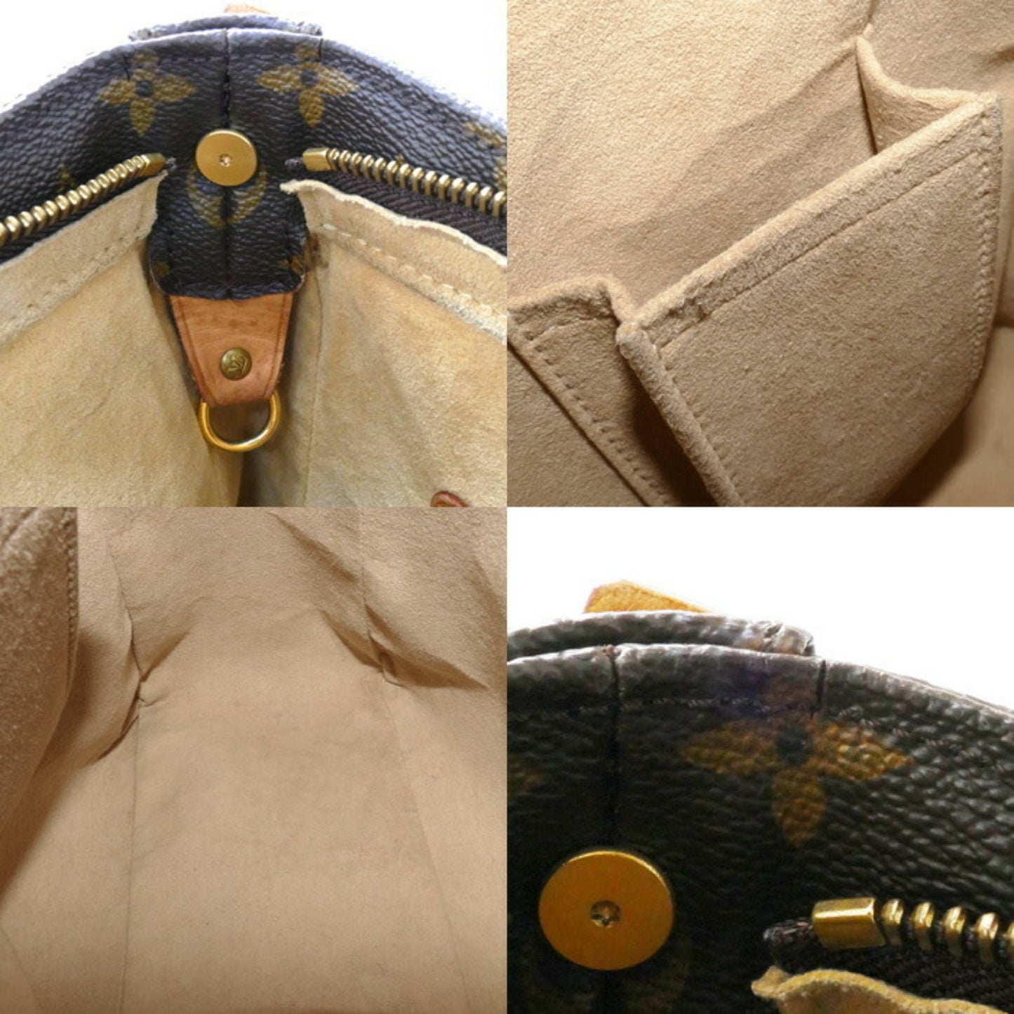 Louis Vuitton Looping GM Brown Canvas Shoulder Bag