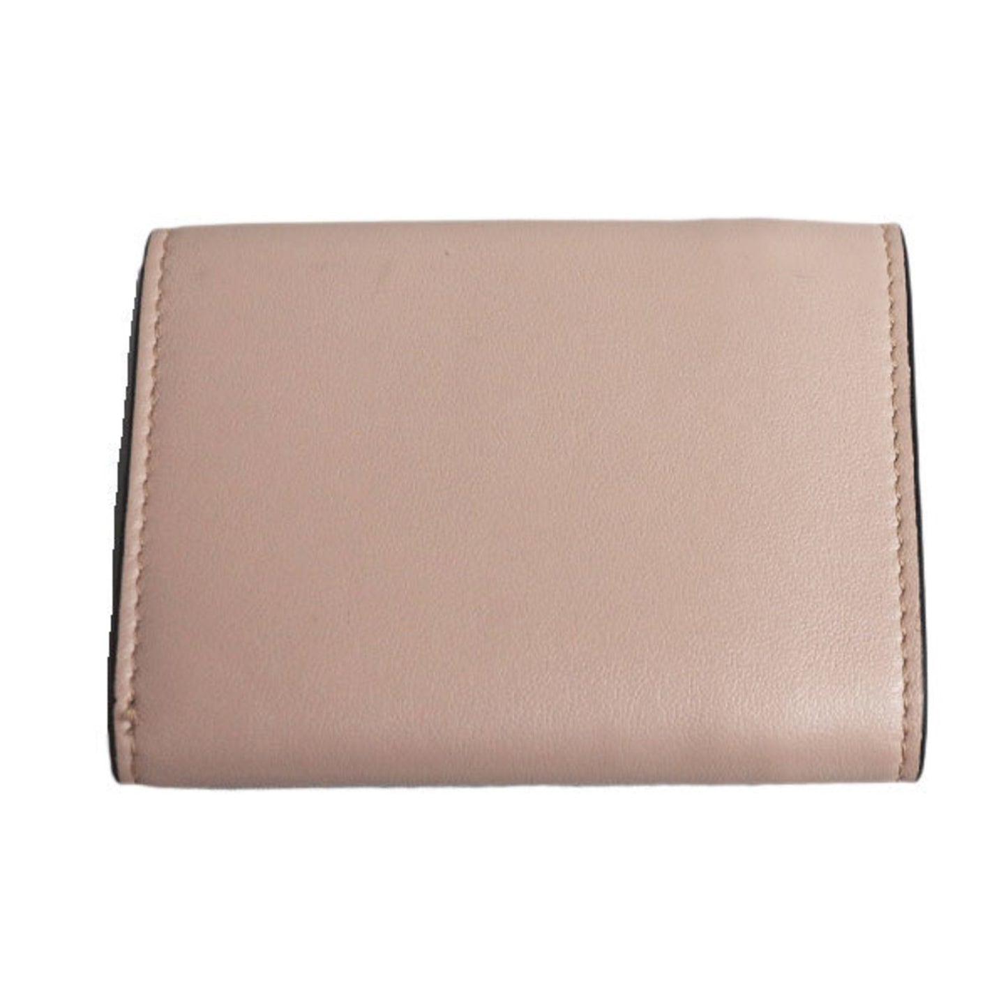 Fendi Pink Leather Wallet Accessories